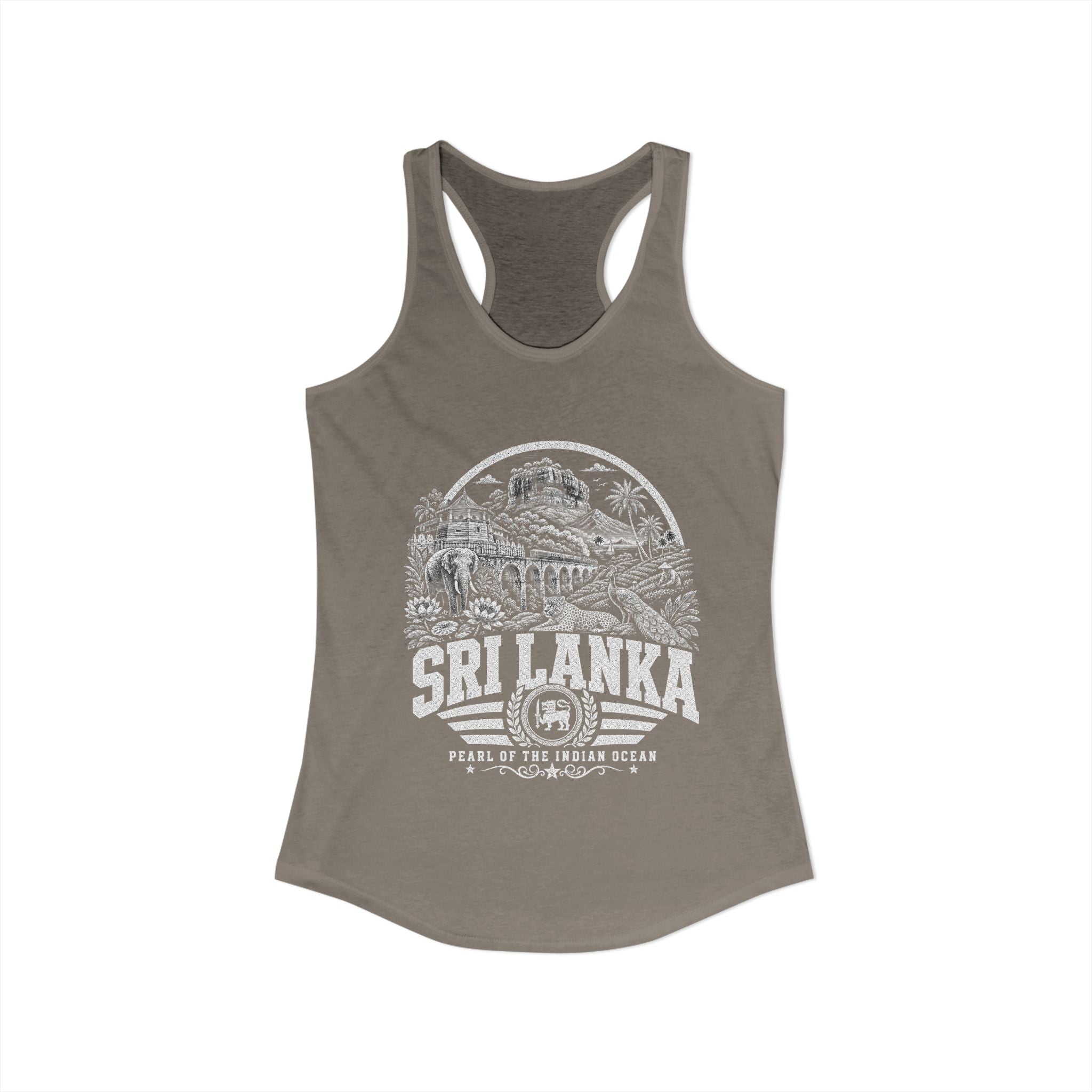 Sri Lanka Pearl of the Indian Ocean Women's Tank Top