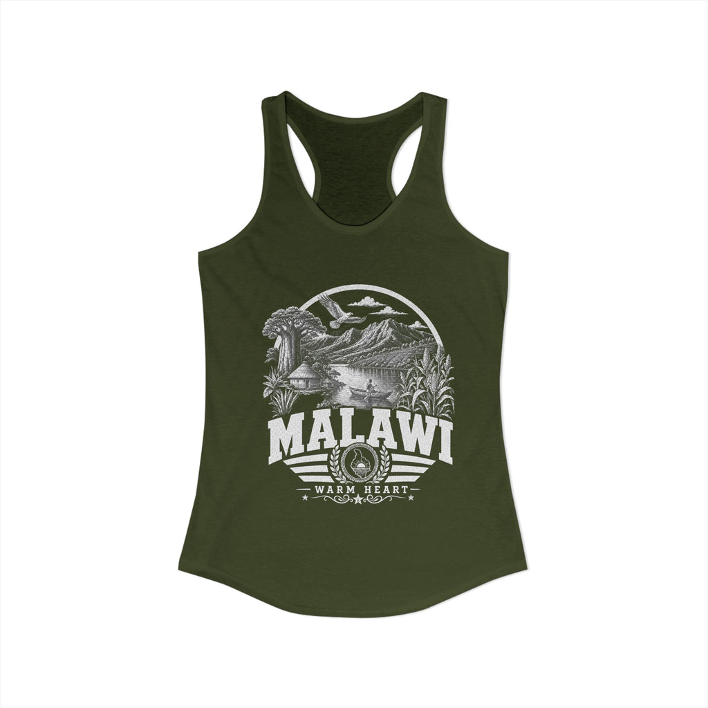 Malawi Warm Heart Women's Tank Top