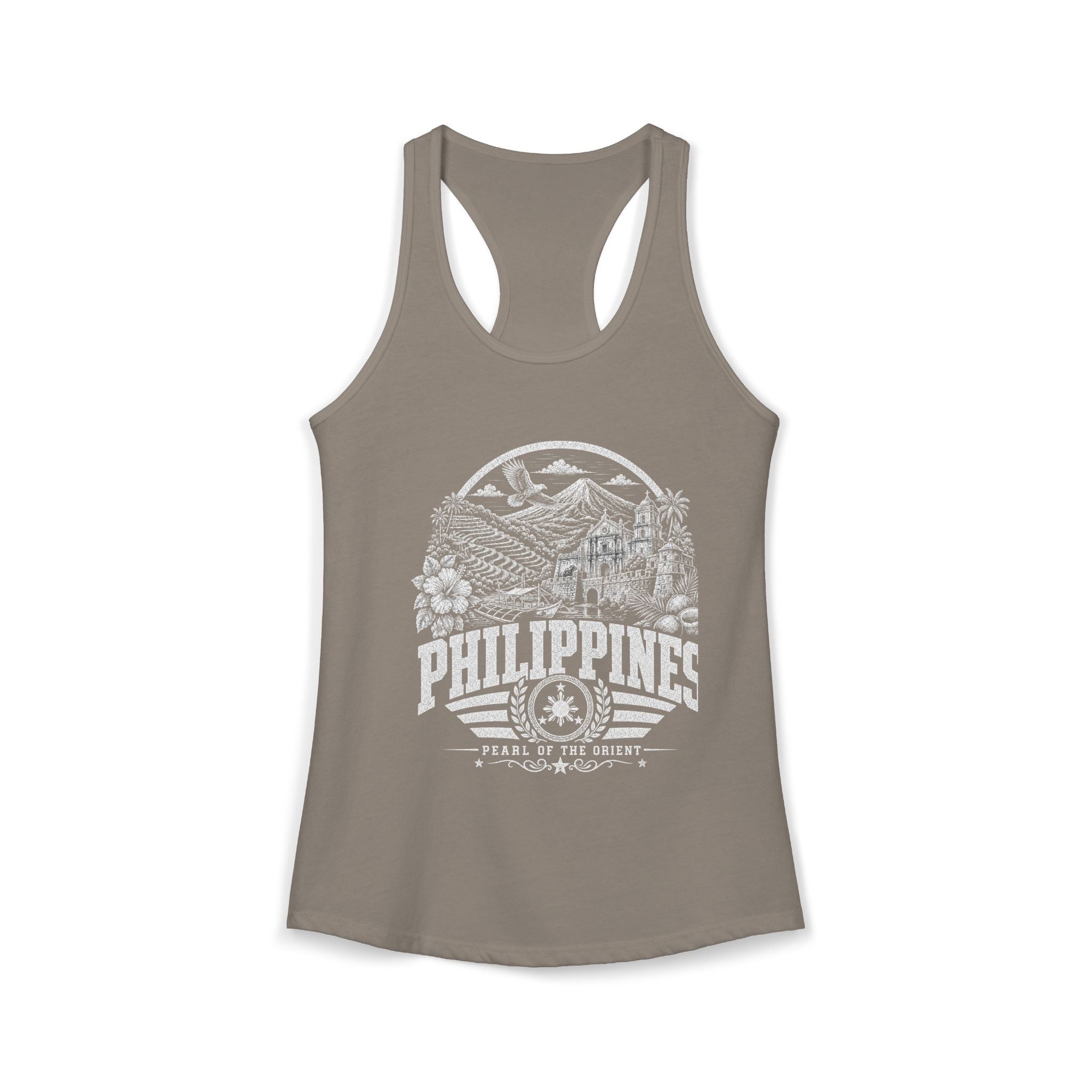 Philippines Pearl of the Orient Women's Tank Top