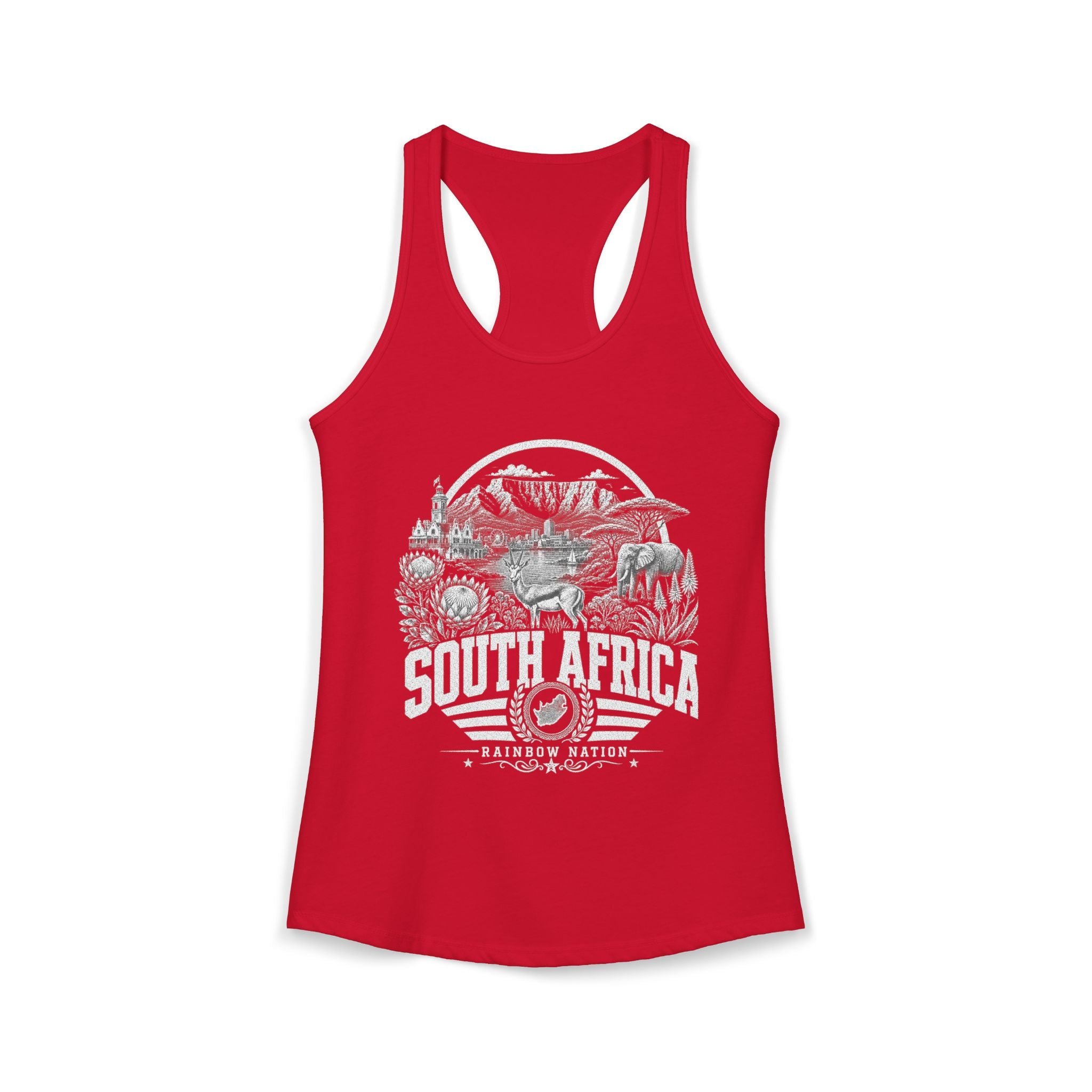 South Africa Rainbow Nation Women's Tank Top