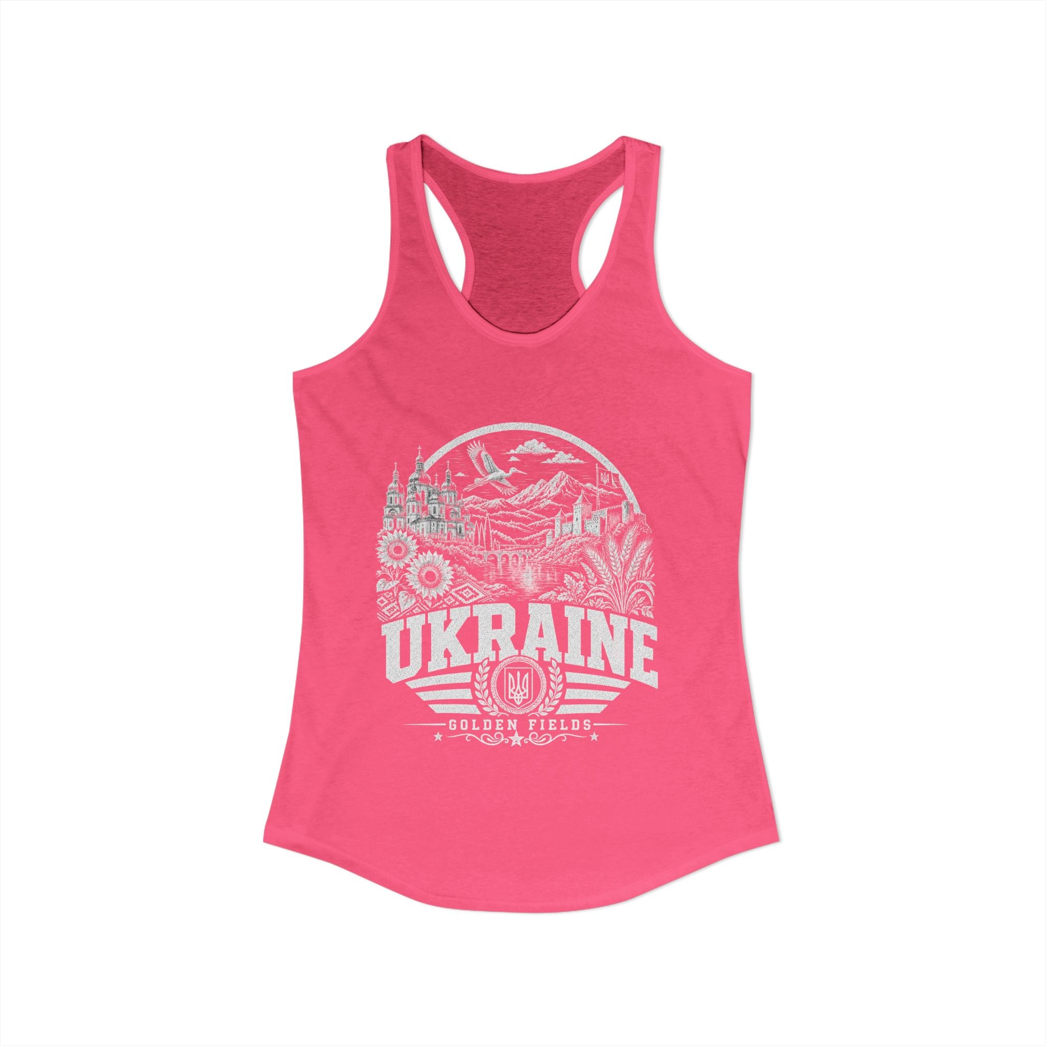 Ukraine Golden Fields Women's Tank Top
