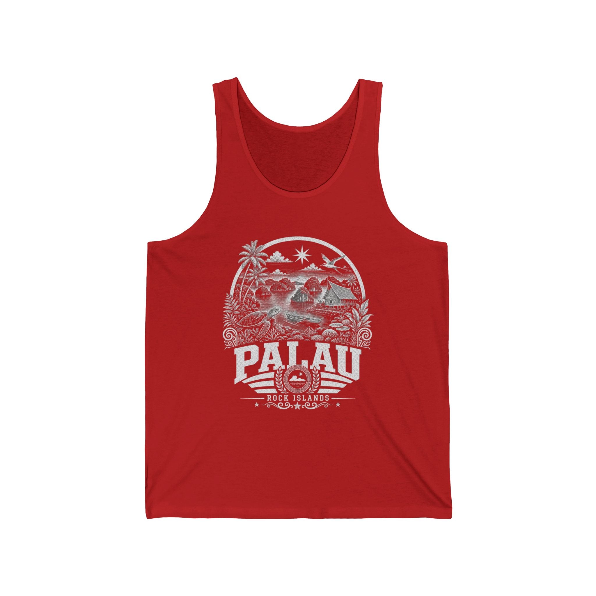 Palau Rock Islands Men's Tank Top