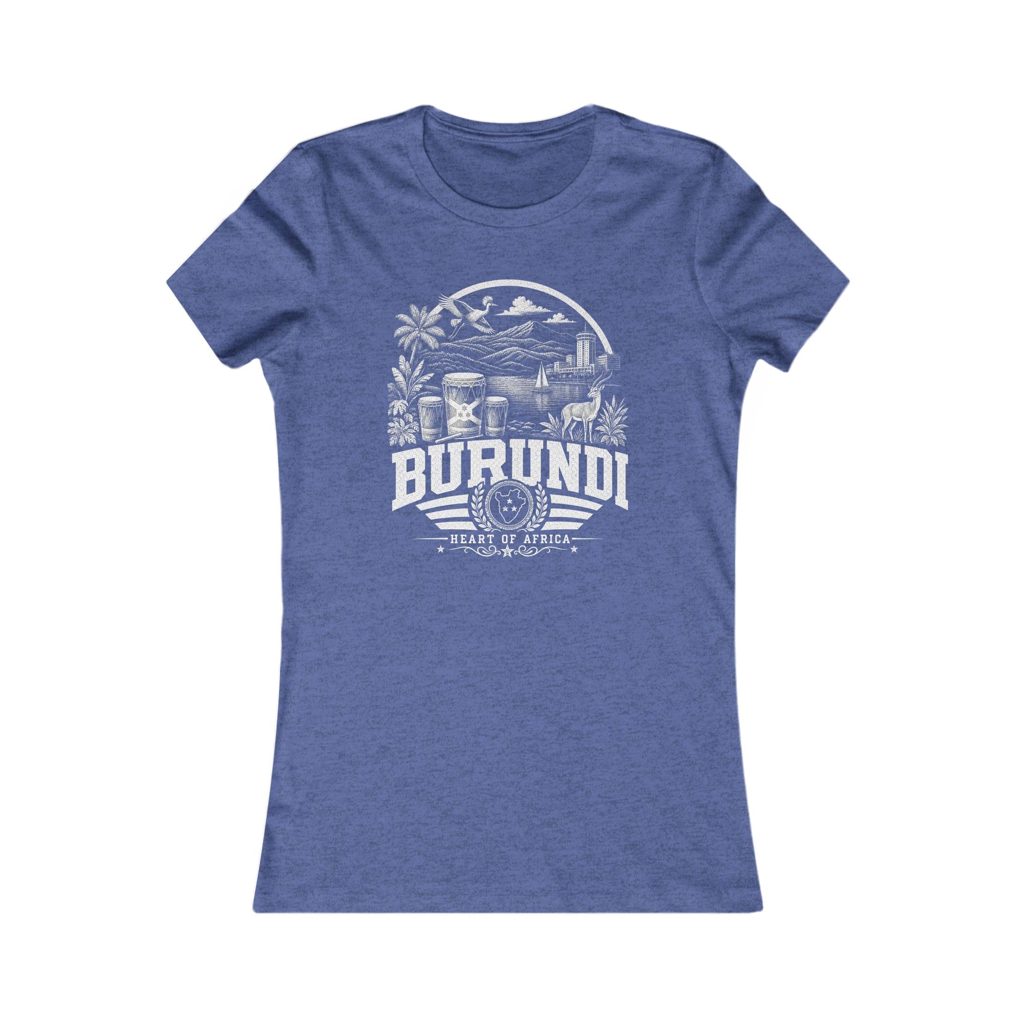 Burundi Heart of Africa Women's Tee