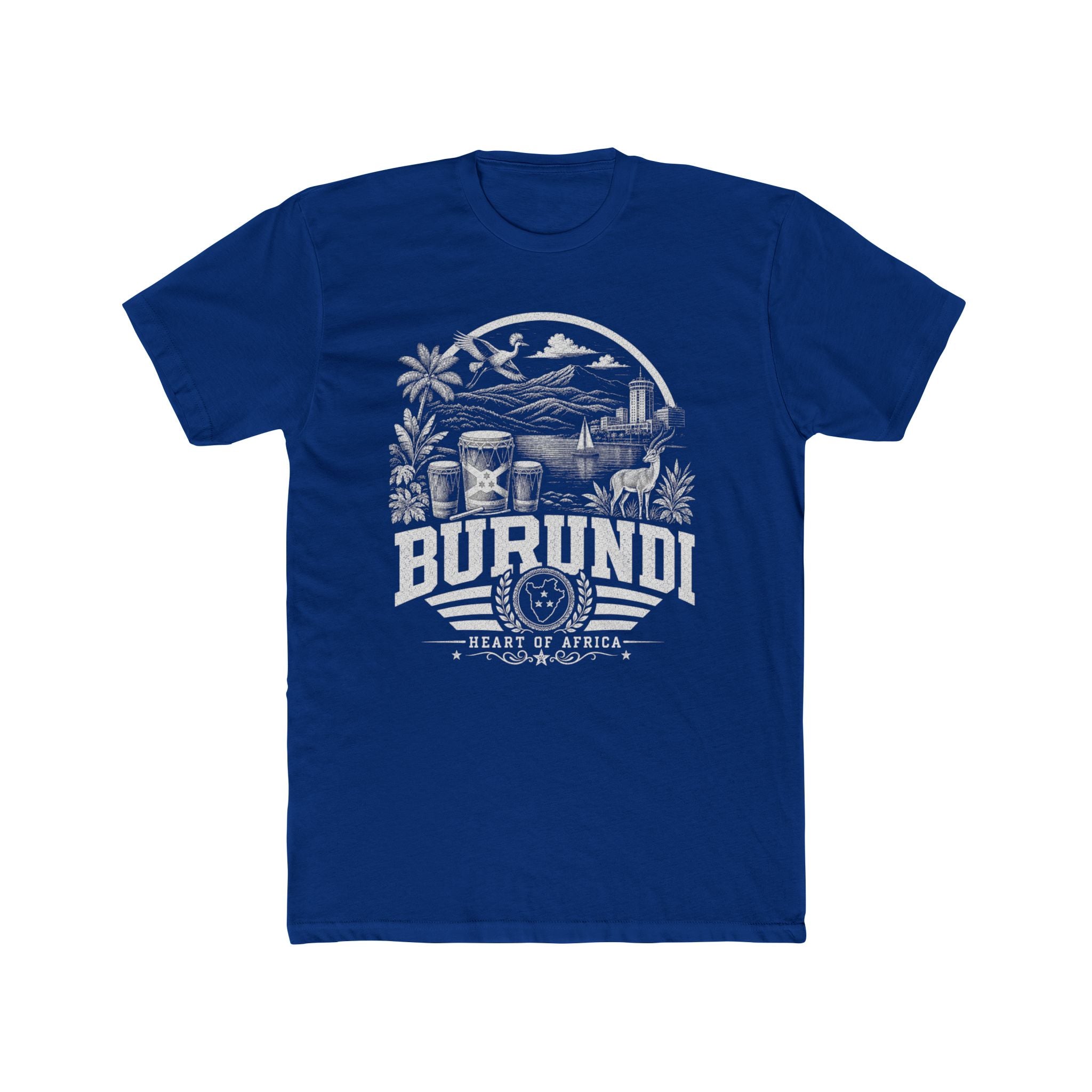 Burundi Heart of Africa Men's Tee