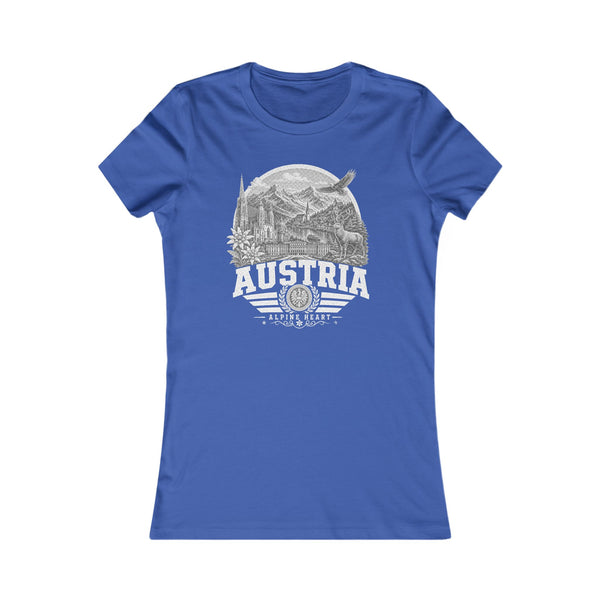 Austria Alpine Heart Women's Tee