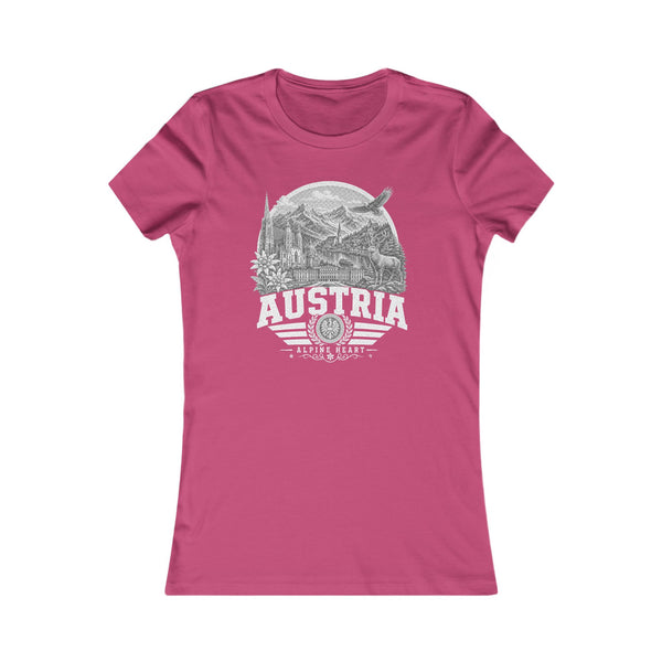 Austria Alpine Heart Women's Tee
