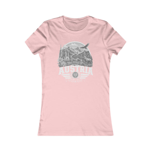 Austria Alpine Heart Women's Tee