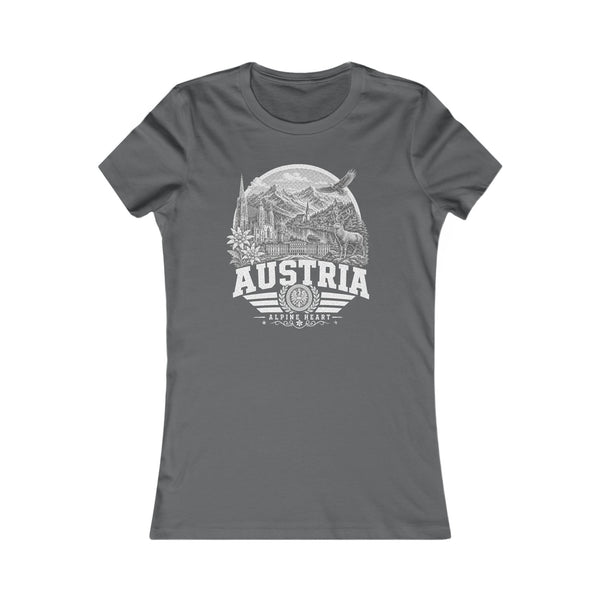 Austria Alpine Heart Women's Tee