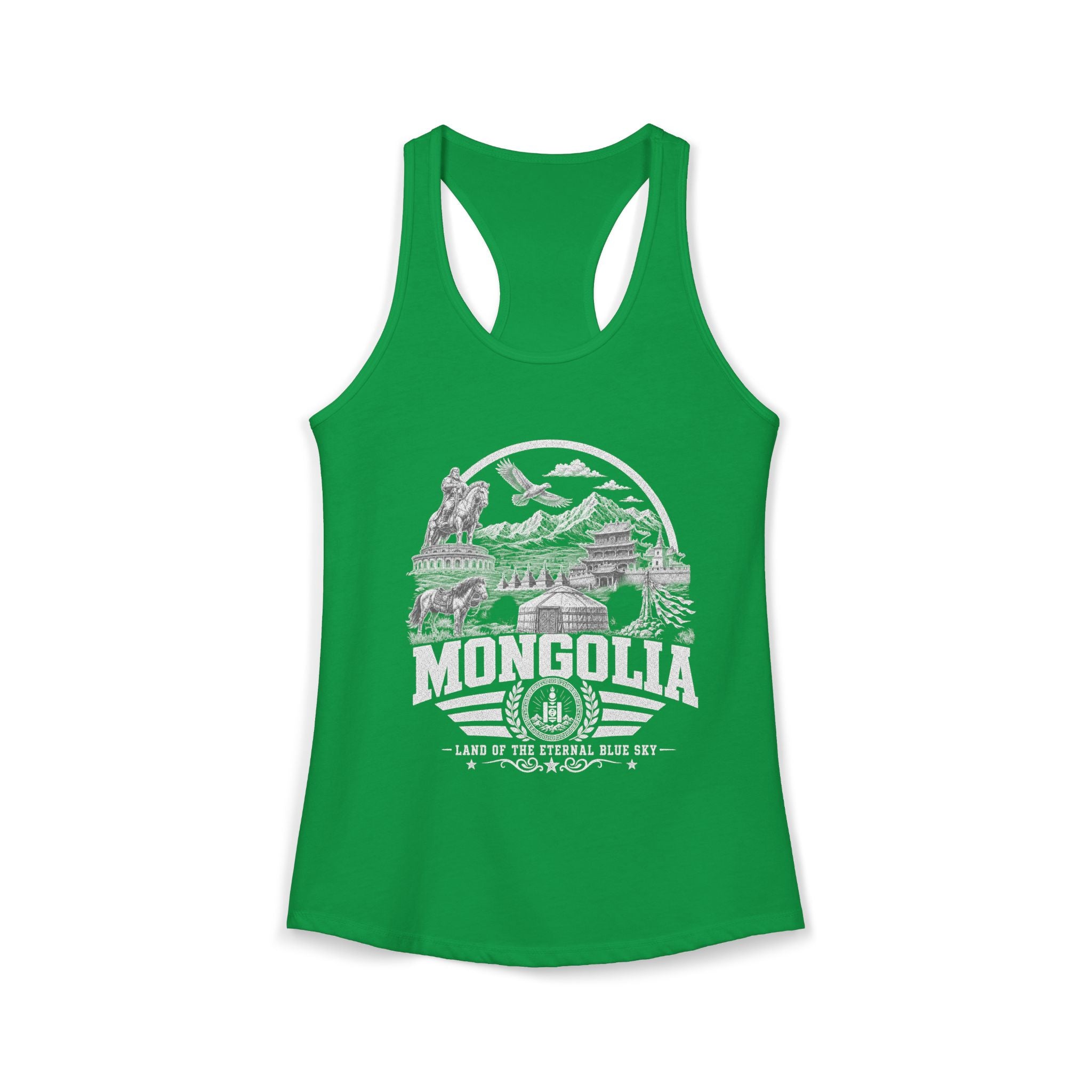 Mongolia Land of the Eternal Blue Sky Women's Tank Top