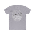 San Cristóbal y Nieves vintage landmarks men's tee — iconic landmark design | Nameshi Destinations (view 3)