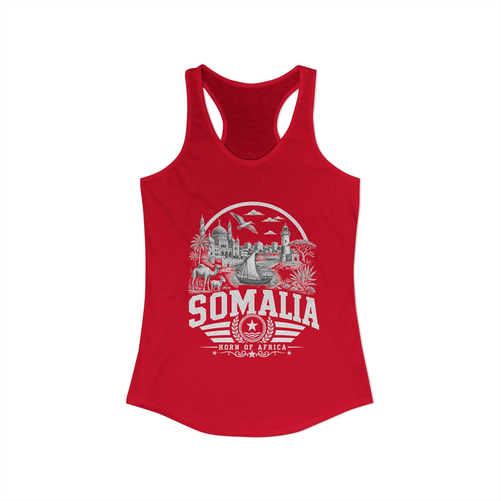 Somalia Horn of Africa Women's Tank Top