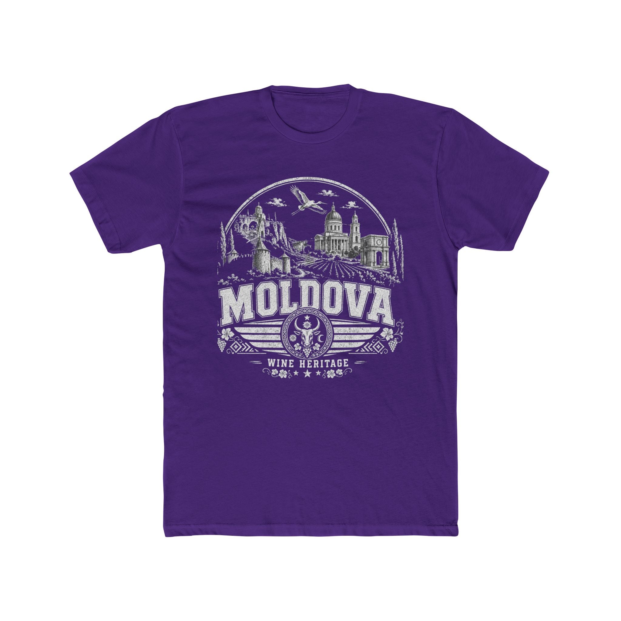 Moldova vintage landmarks men's tee — iconic landmark design | Nameshi Destinations (view 13)