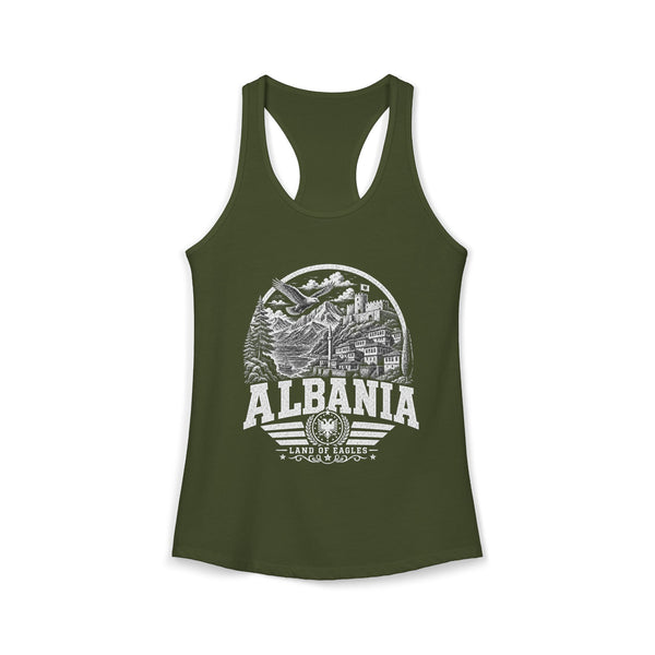 Albania Land of Eagles Women's Tank Top
