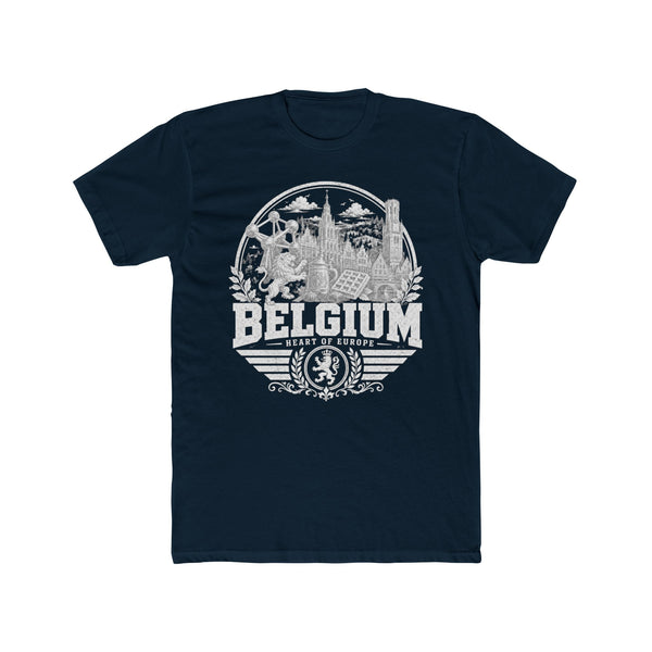 Belgium Heart of Europe Men's Tee