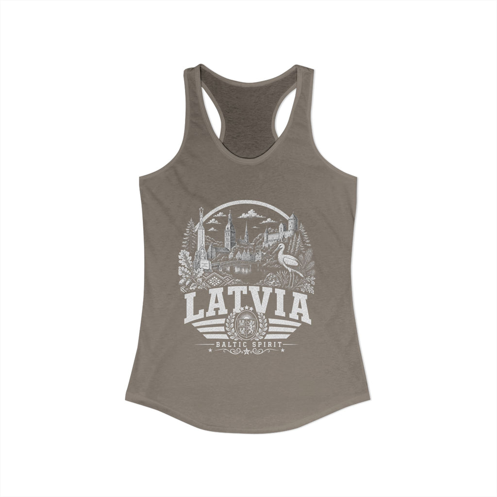 Latvia Baltic Spirit Women's Tank Top