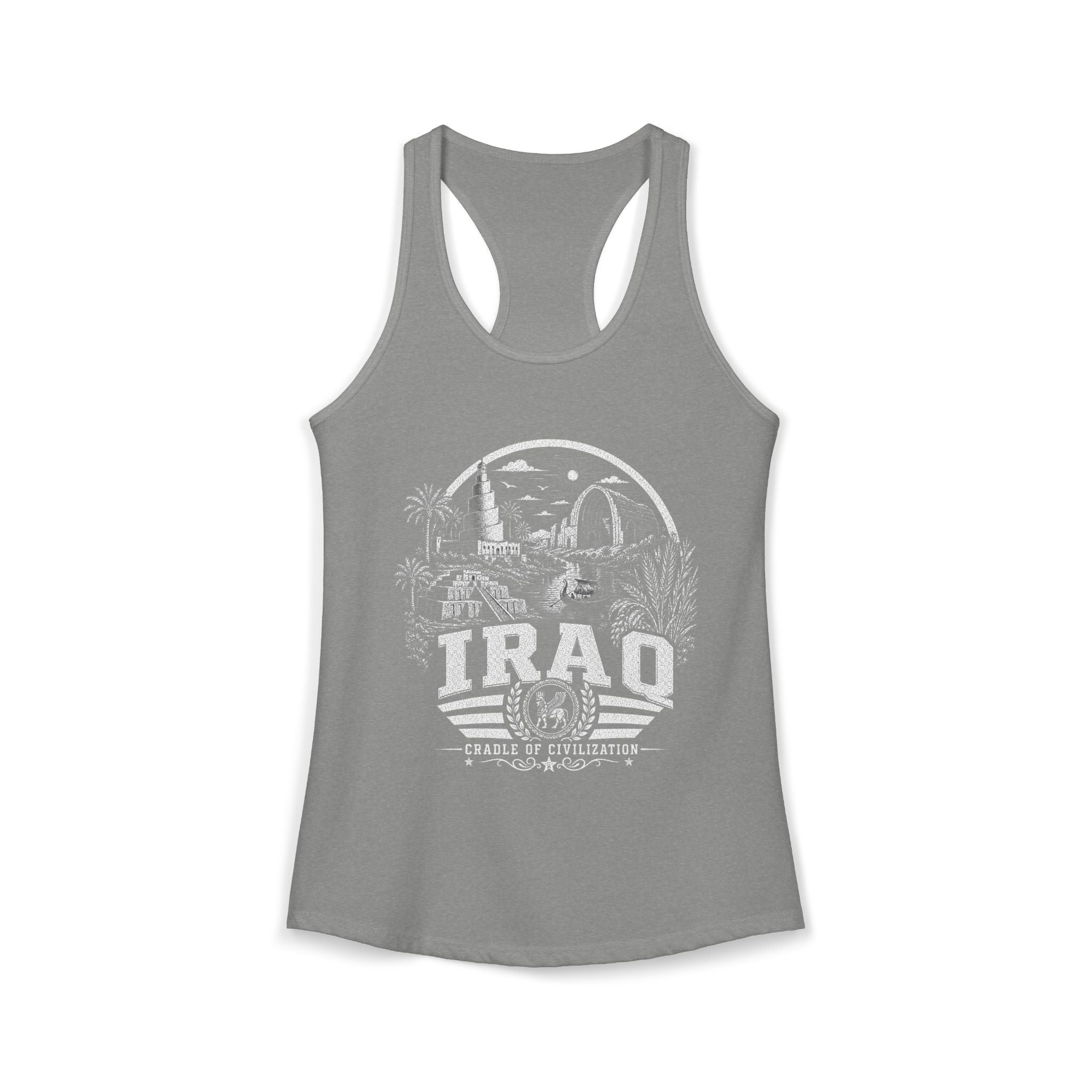 Camiseta sin mangas de mujer "Irak Cuna de la Civilización"