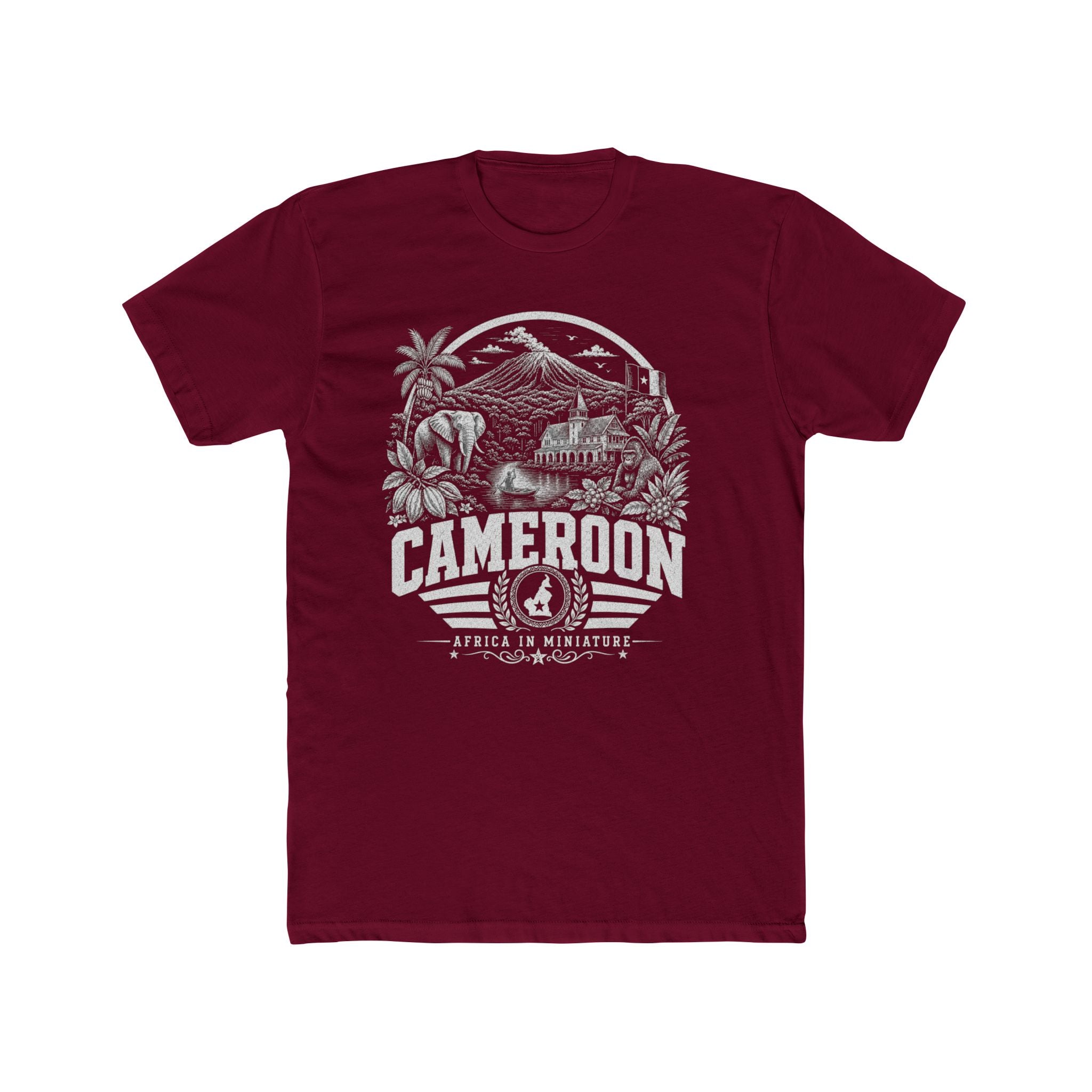 Cameroon Africa in Miniature Men's Tee
