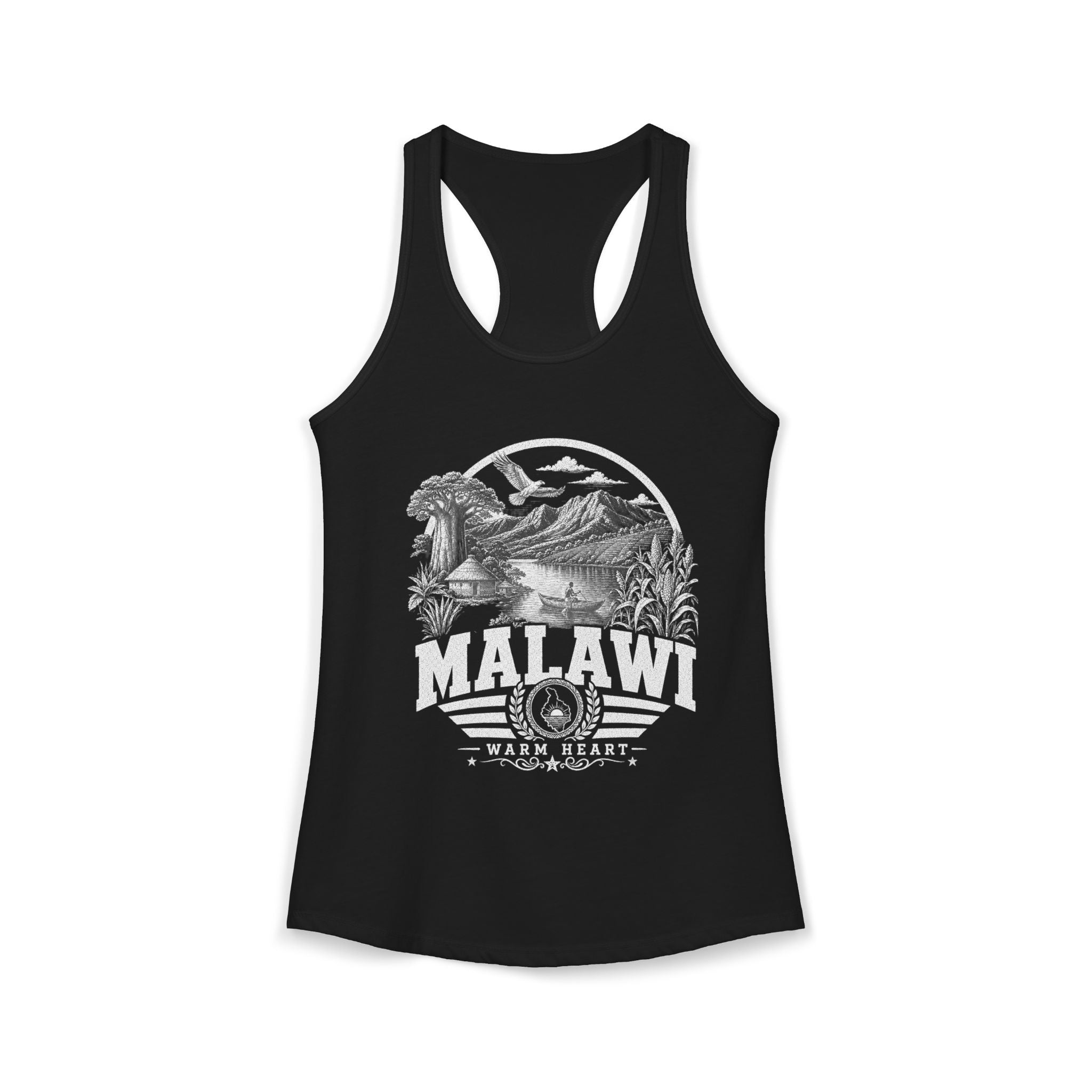 Malawi Warm Heart Women's Tank Top