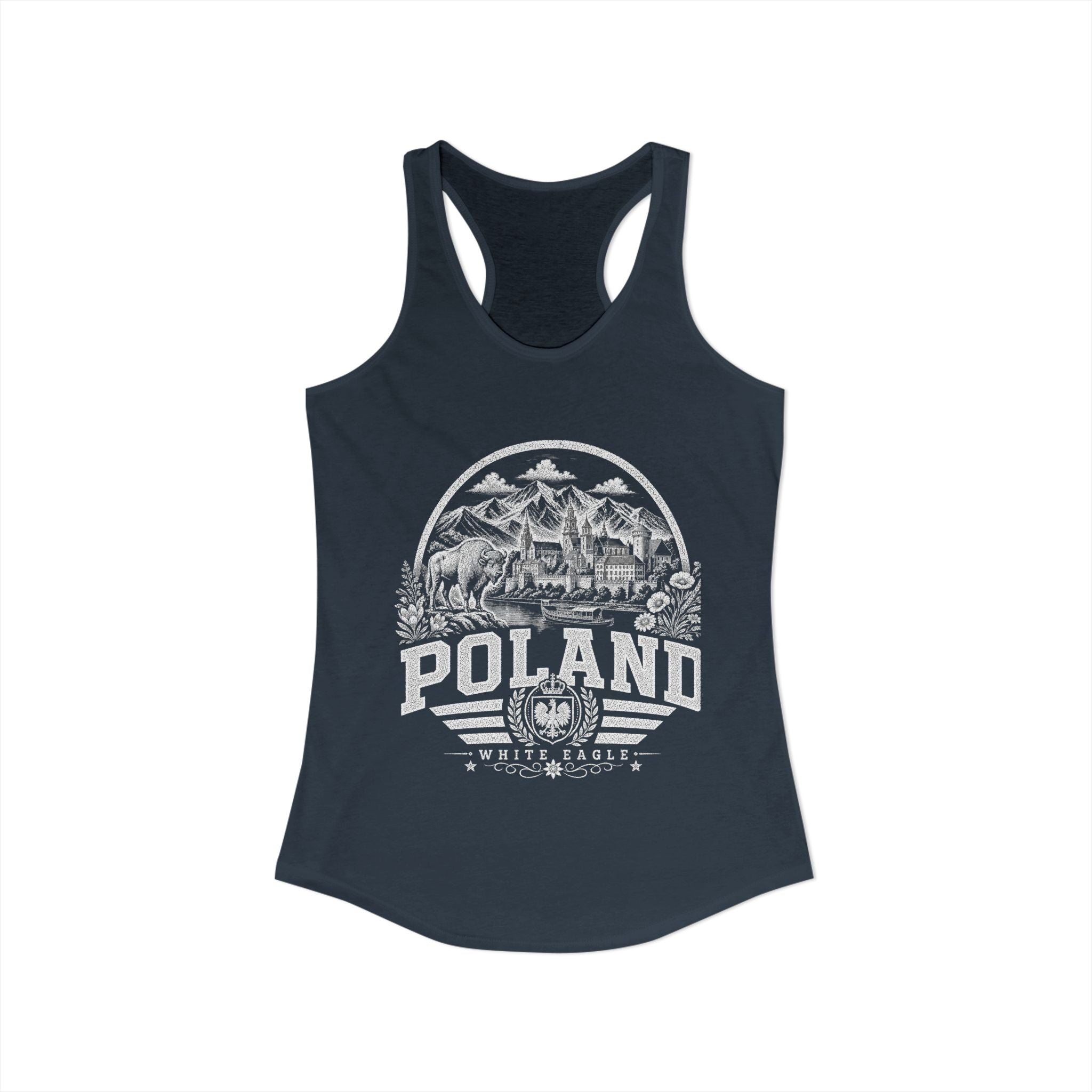 Poland White Eagle Women's Tank Top