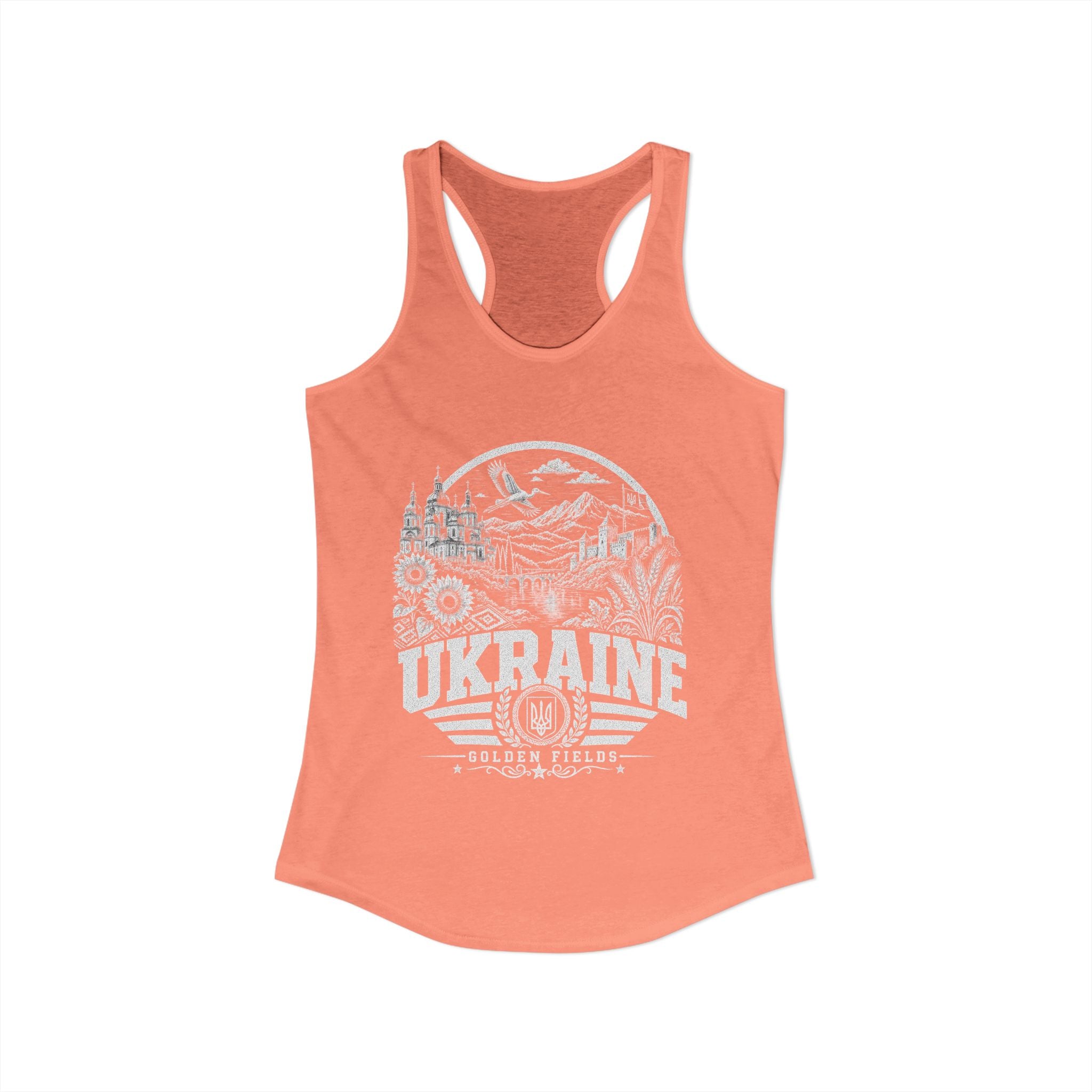 Ukraine Golden Fields Women's Tank Top