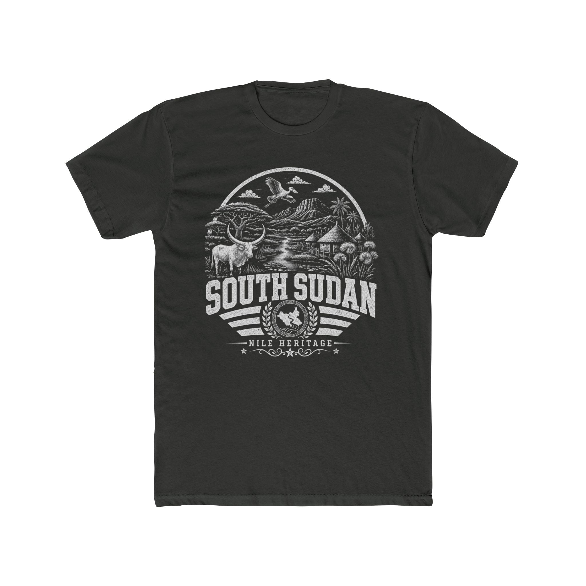 Camiseta Masculina South Sudan Nile Heritage