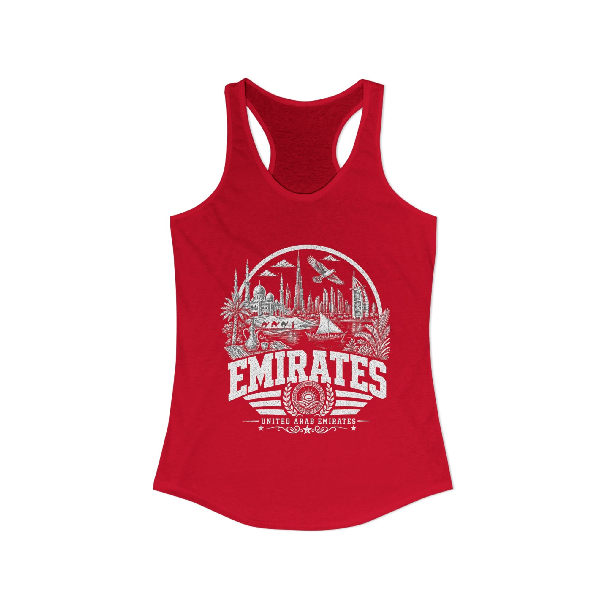 United Arab Emirates Jewel of the Gulf Women's Tank Top