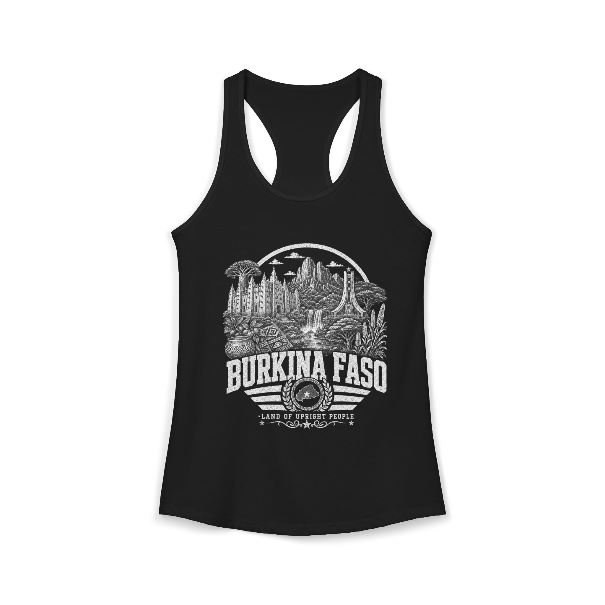 Burkina Faso Land of Upright People Women's Tank Top