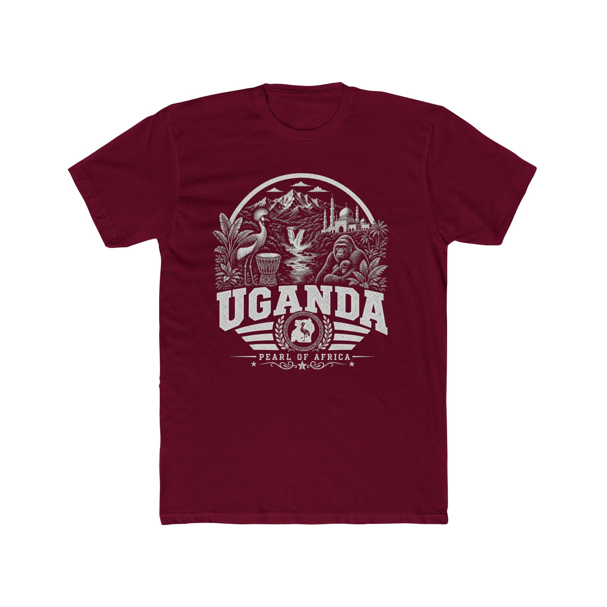 Uganda Pearl of Africa Men's Tee