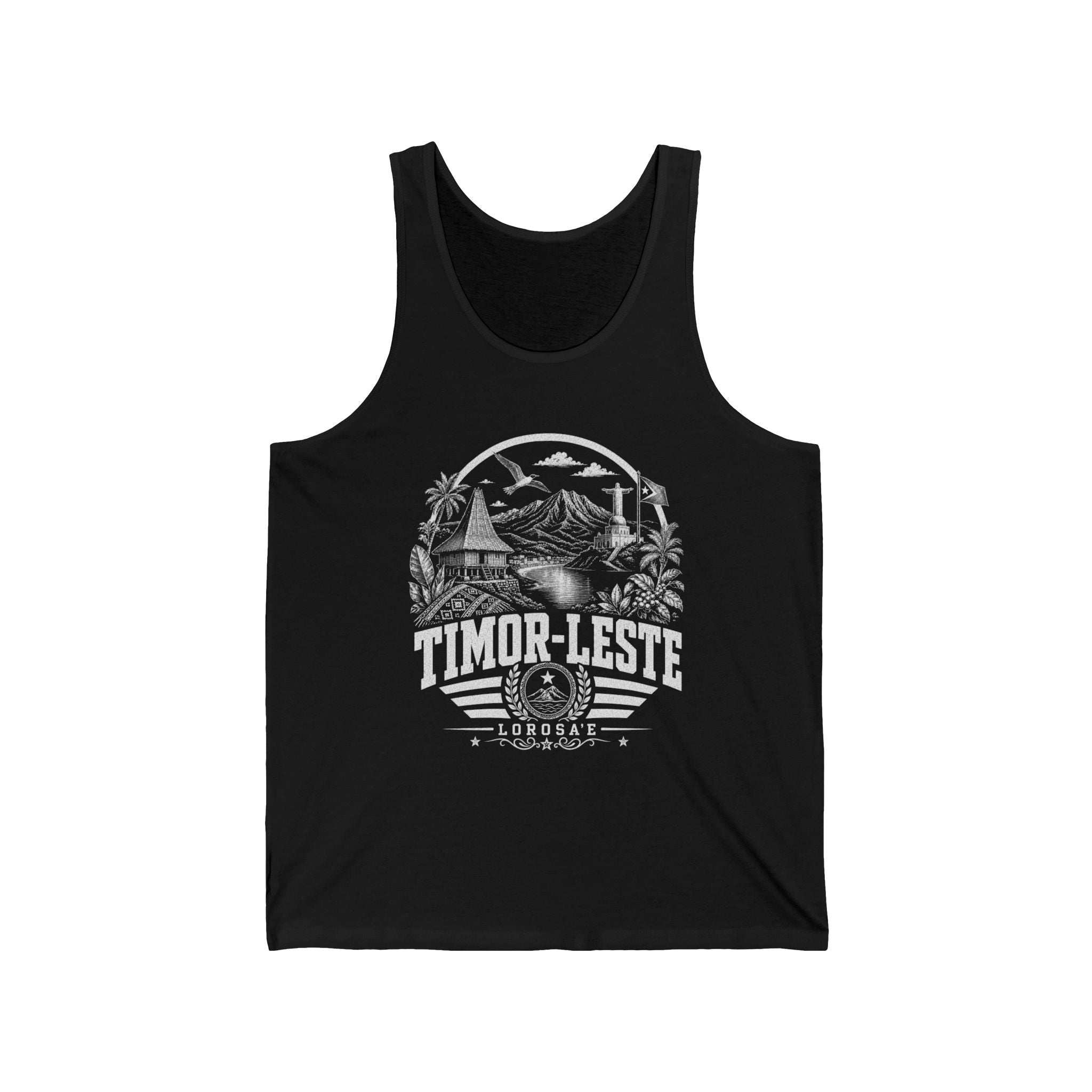 Camiseta sin mangas para hombre de Timor Oriental