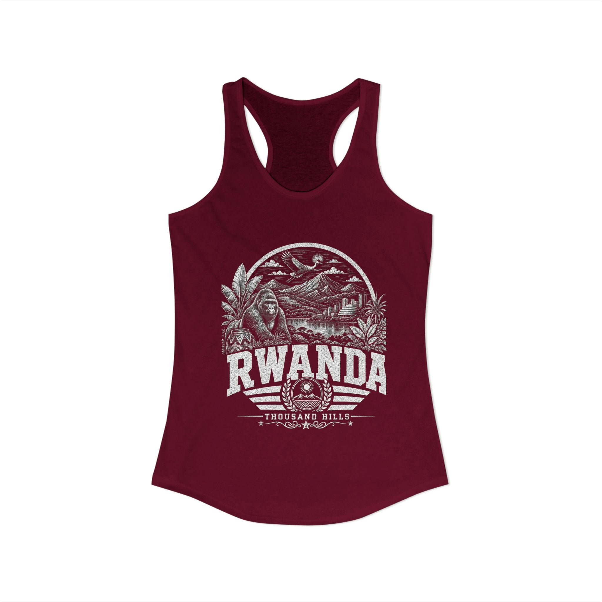 Rwanda Thousand Hills Women's Tank Top