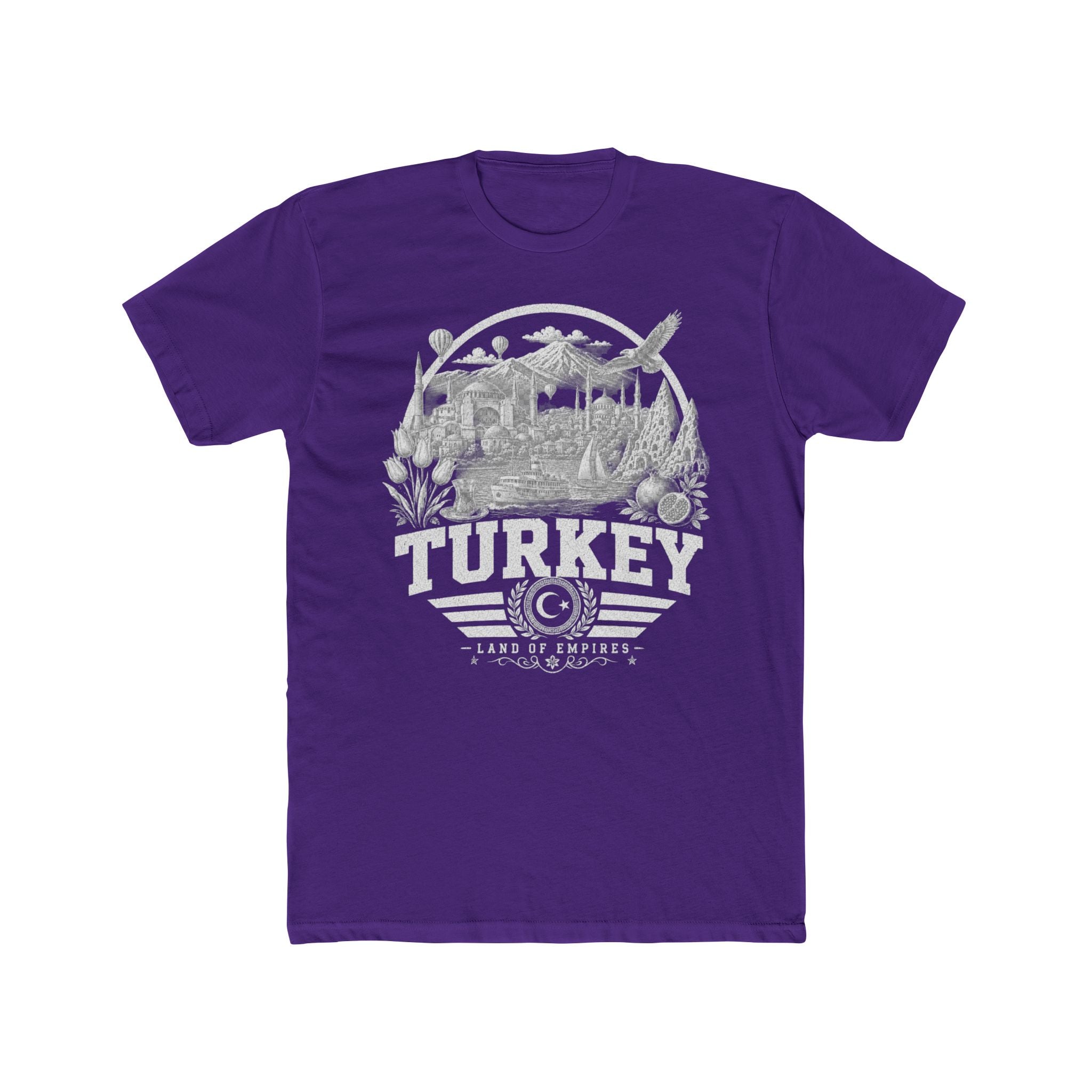 Turkey vintage landmarks men's tee — iconic landmark design | Nameshi Destinations (view 13)