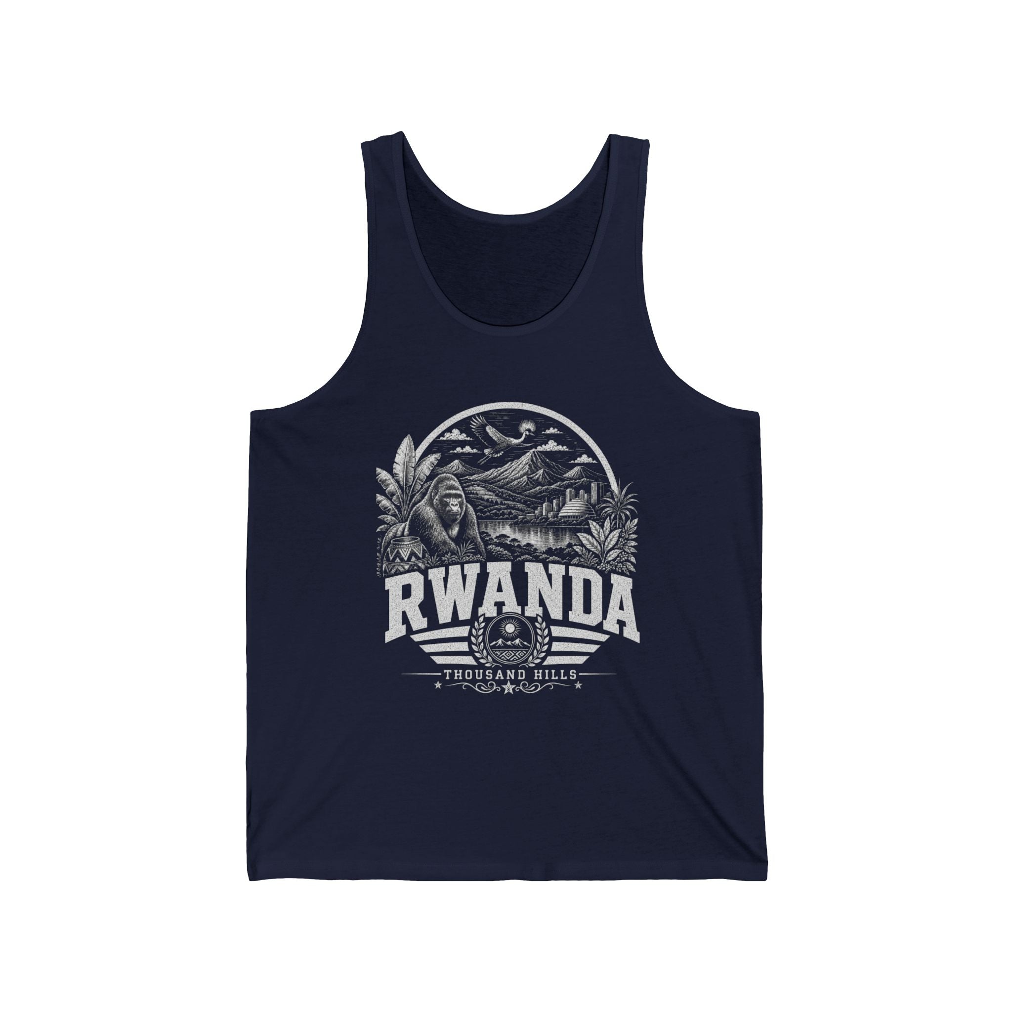 Rwanda Thousand Hills Men's Tank Top
