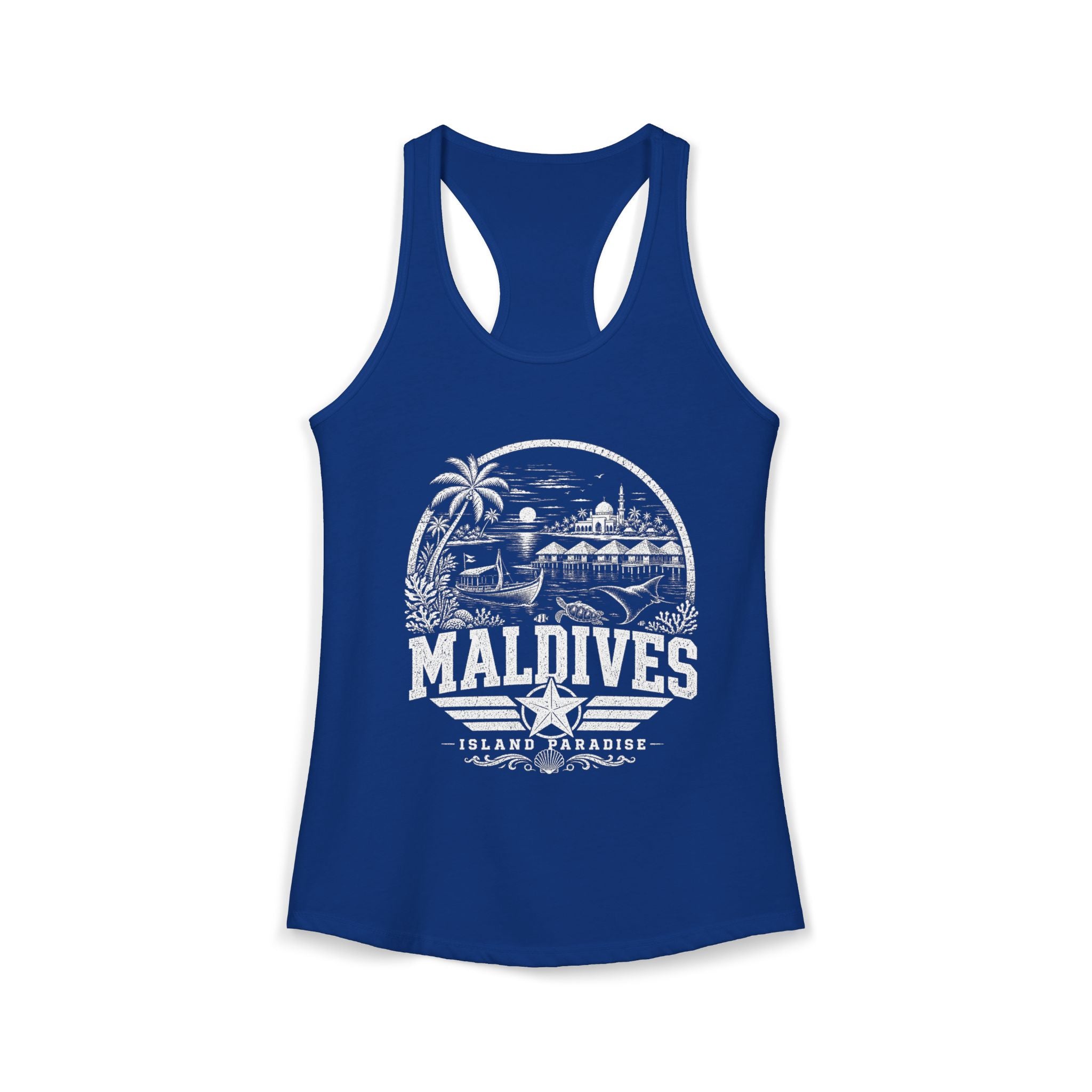 Maldives Island Paradise Women's Tank Top