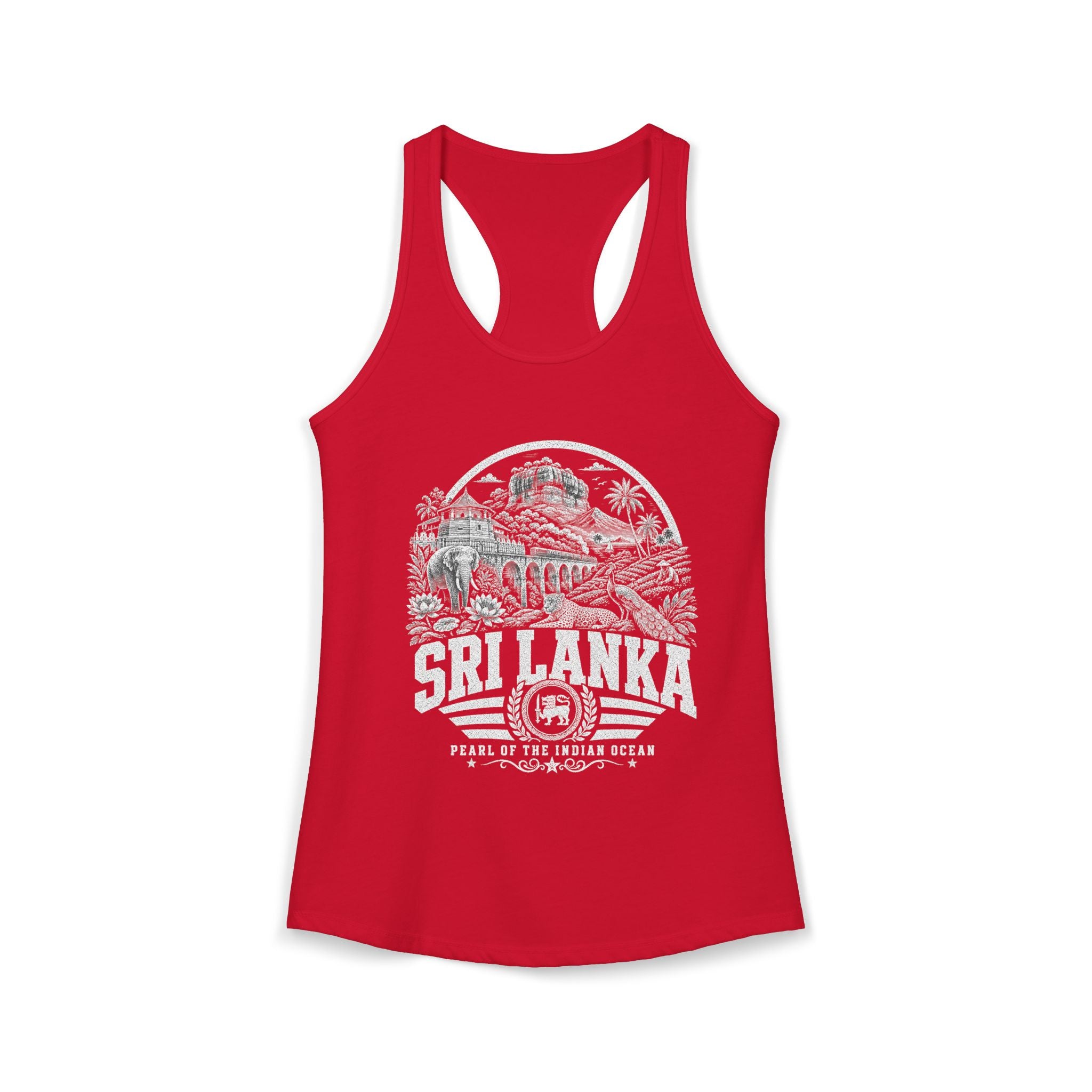 Sri Lanka Pearl of the Indian Ocean Women's Tank Top
