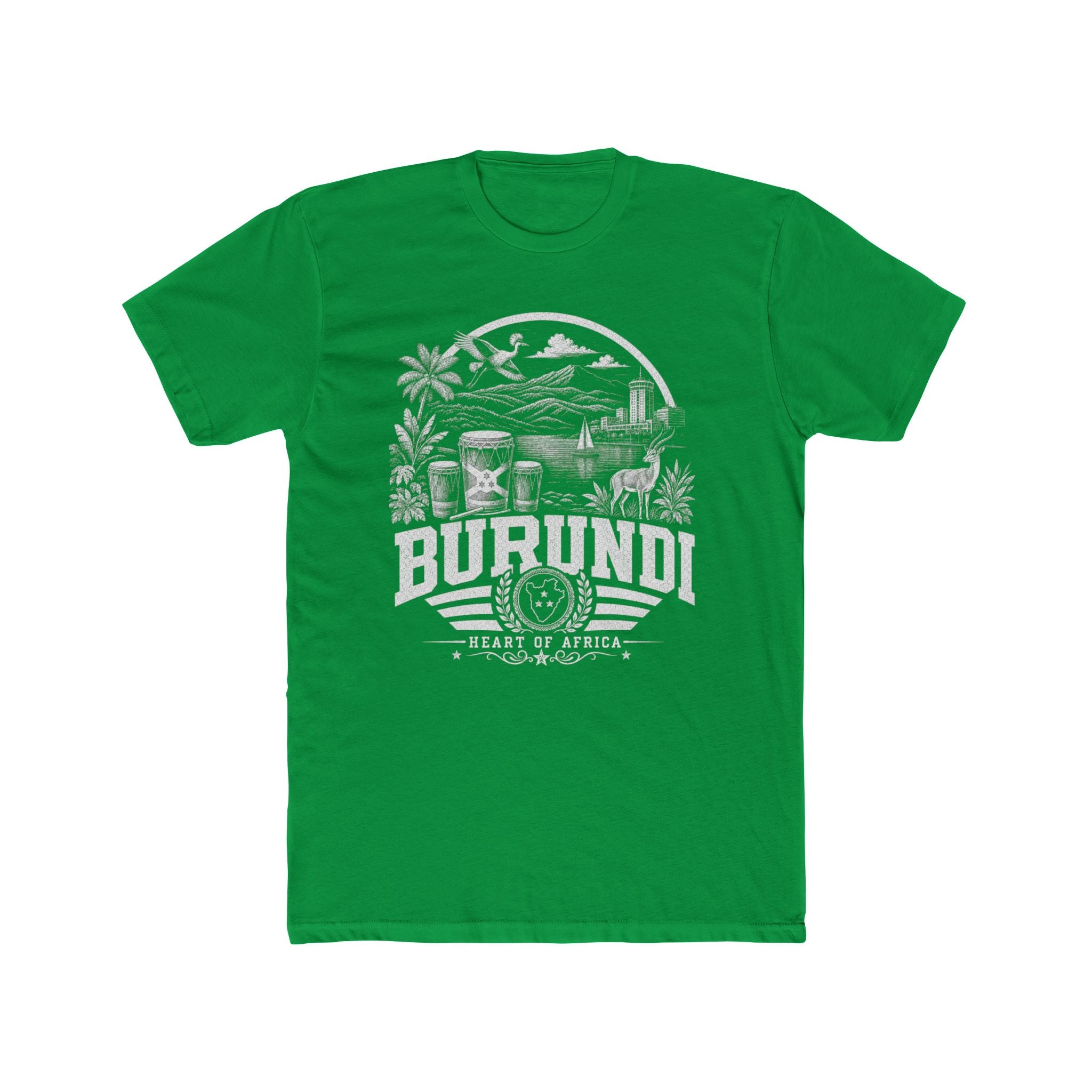 Burundi Heart of Africa Men's Tee