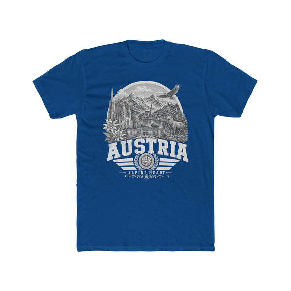 Austria Alpine Heart Men's Tee