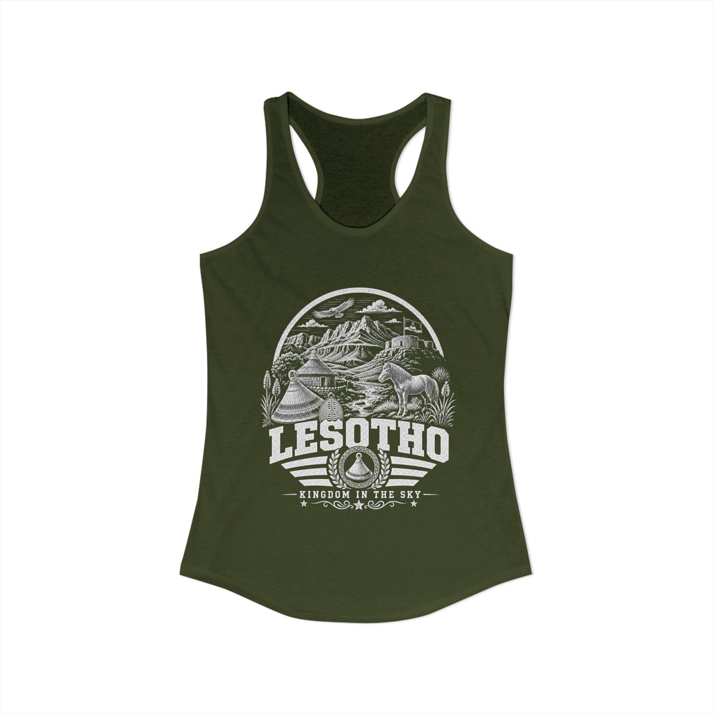 Lesotho Kingdom in the Sky Women's Tank Top