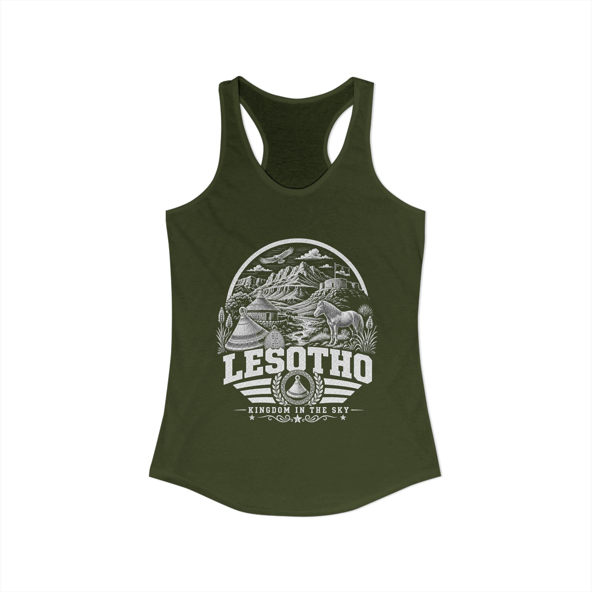 Lesotho Kingdom in the Sky Women's Tank Top