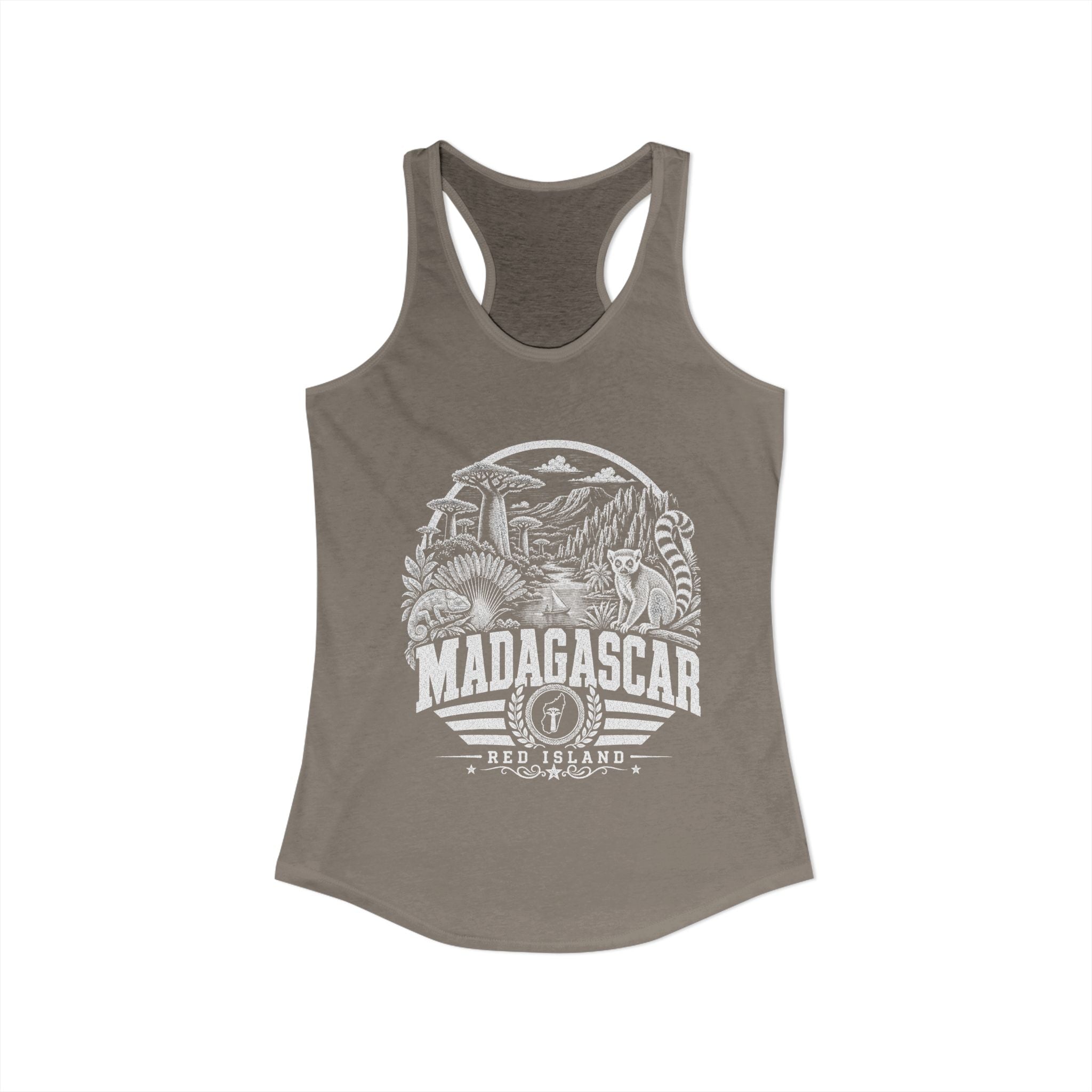 Madagascar Red Island Women's Tank Top
