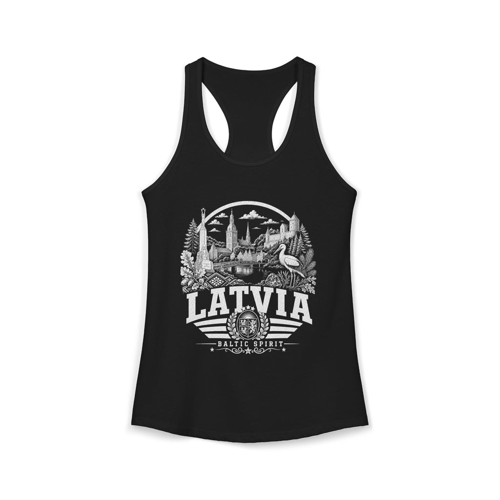 Latvia Baltic Spirit Women's Tank Top