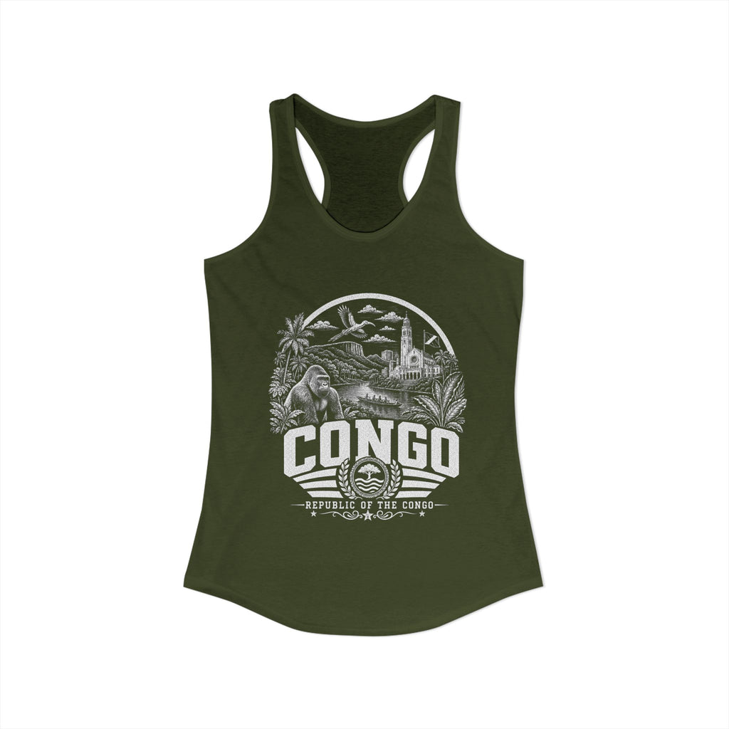 Republic of the Congo Congo River Spirit Women's Tank Top