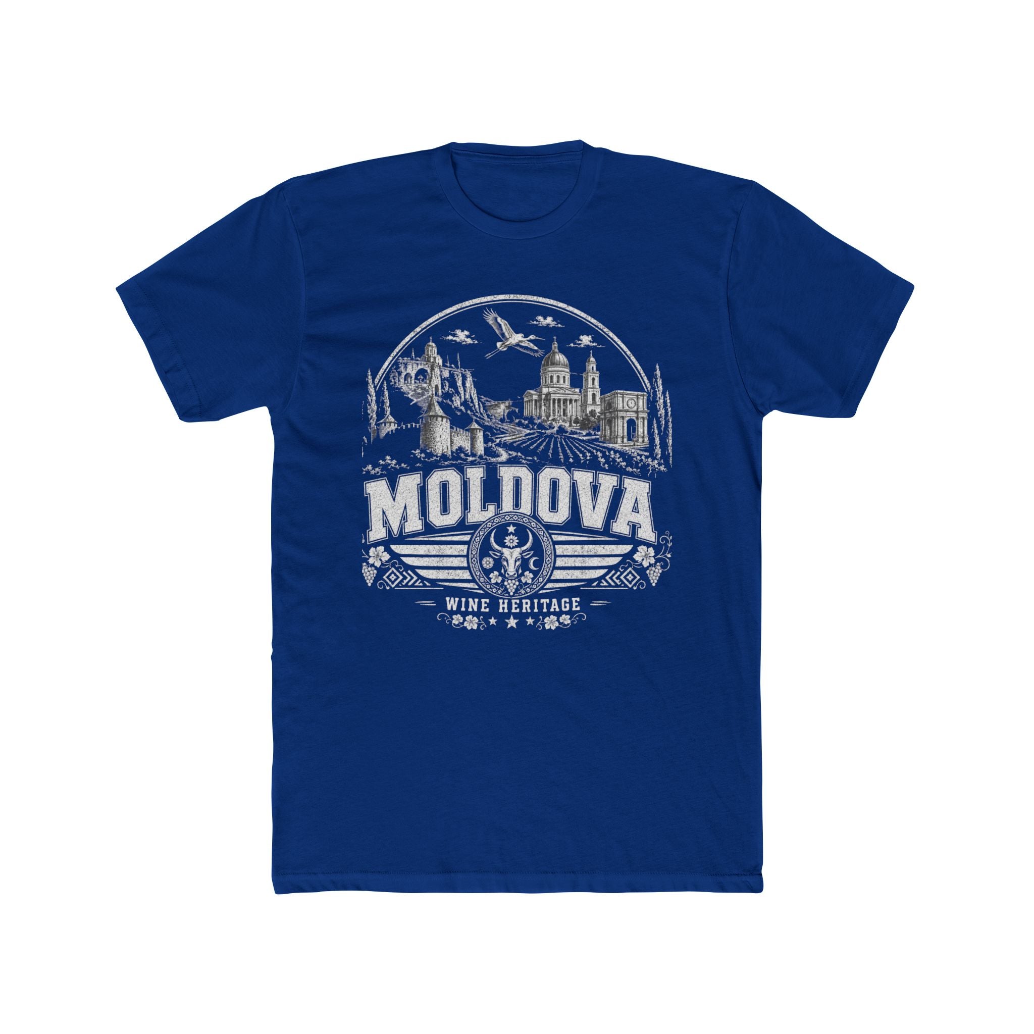 Moldova vintage landmarks men's tee — iconic landmark design | Nameshi Destinations (view 11)