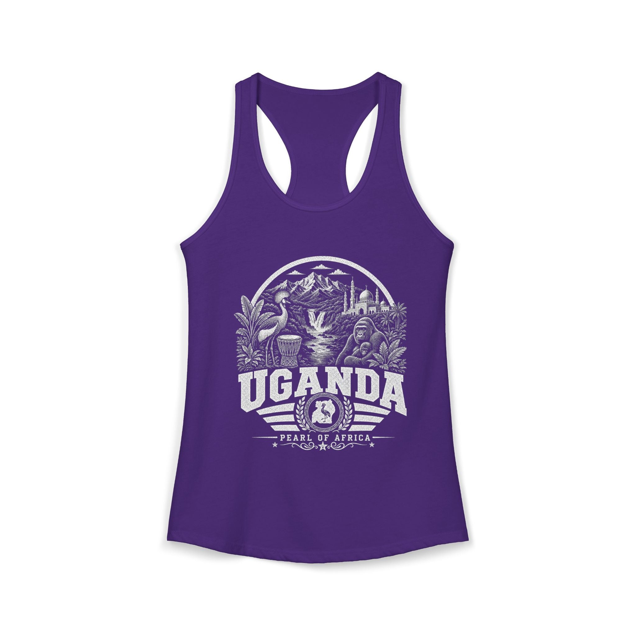 Uganda Pearl of Africa Women's Tank Top