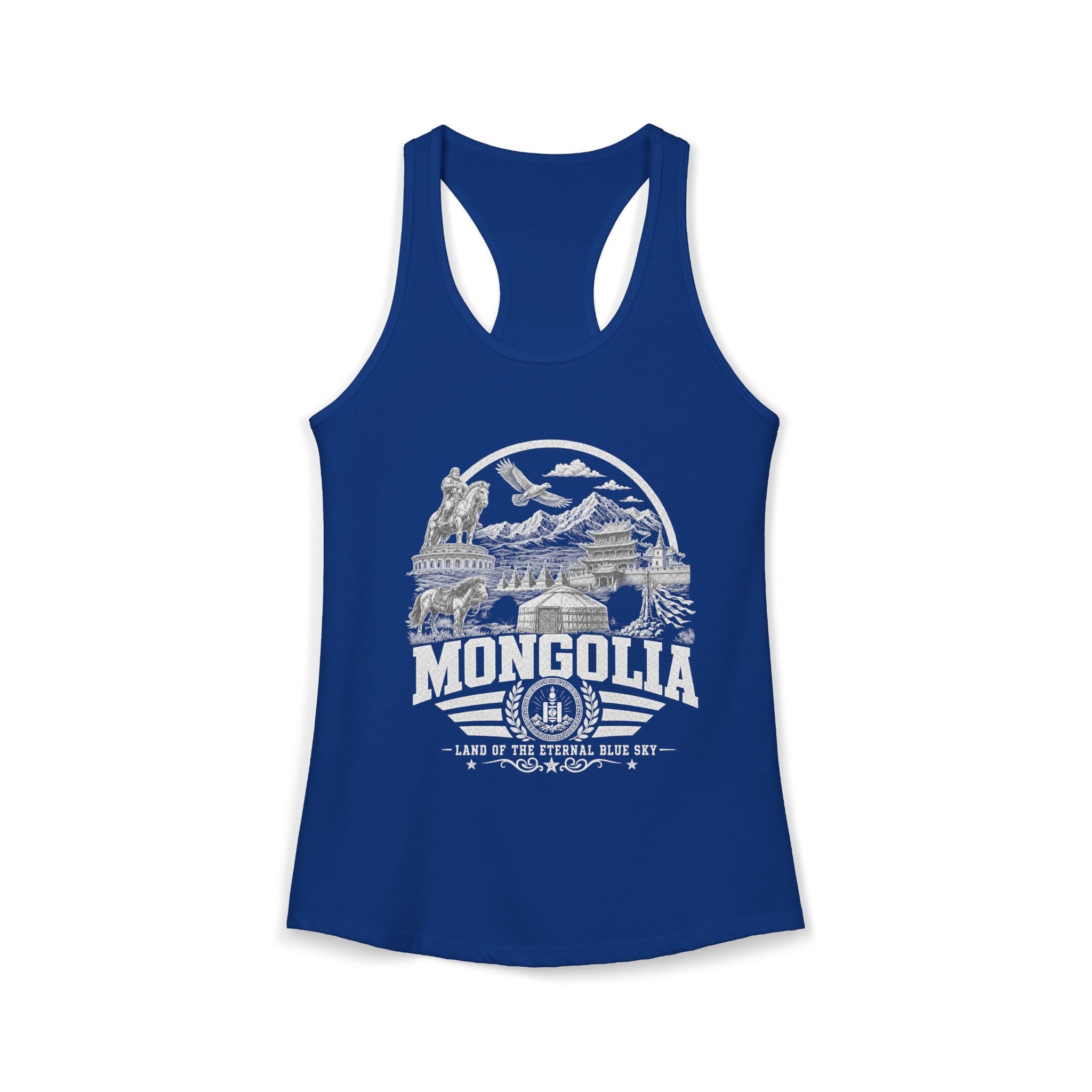 Mongolia Land of the Eternal Blue Sky Women's Tank Top
