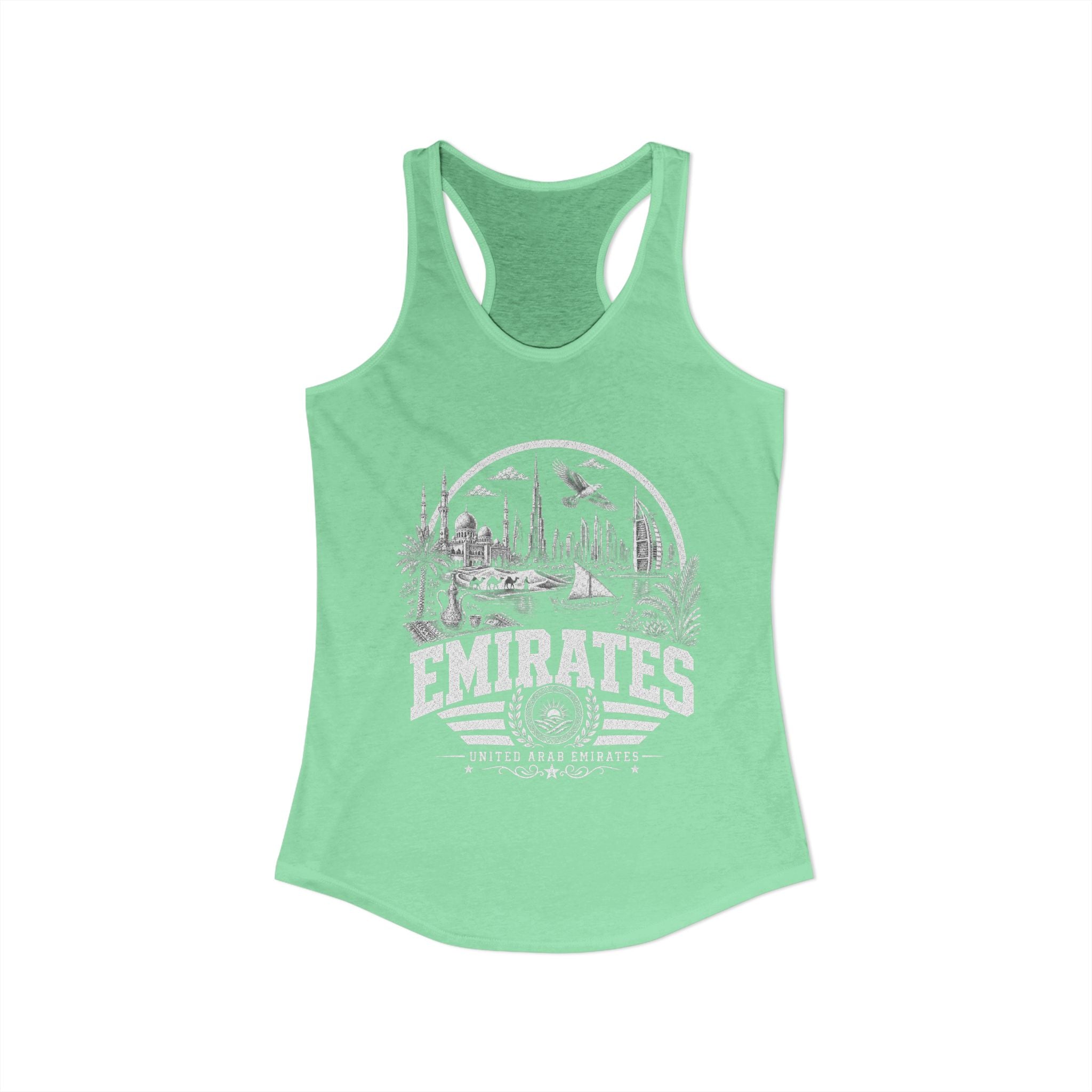 United Arab Emirates Jewel of the Gulf Women's Tank Top
