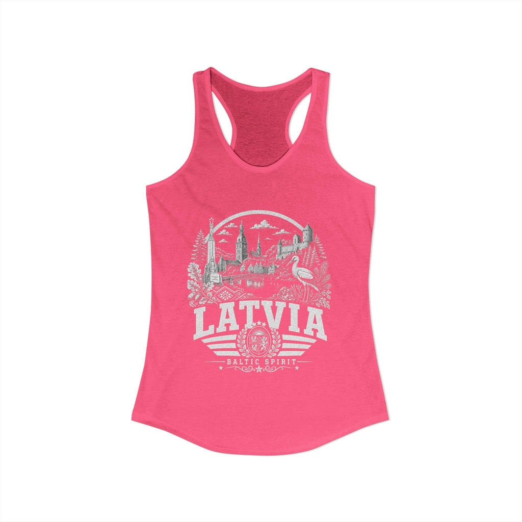 Latvia Baltic Spirit Women's Tank Top