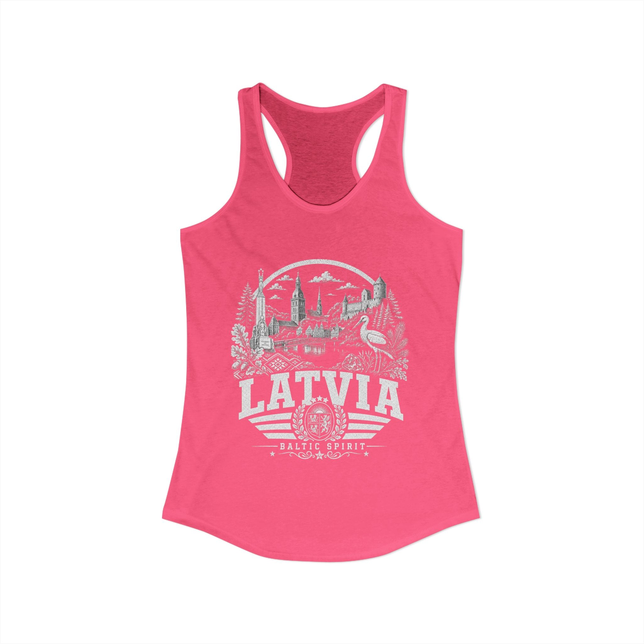 Latvia Baltic Spirit Women's Tank Top