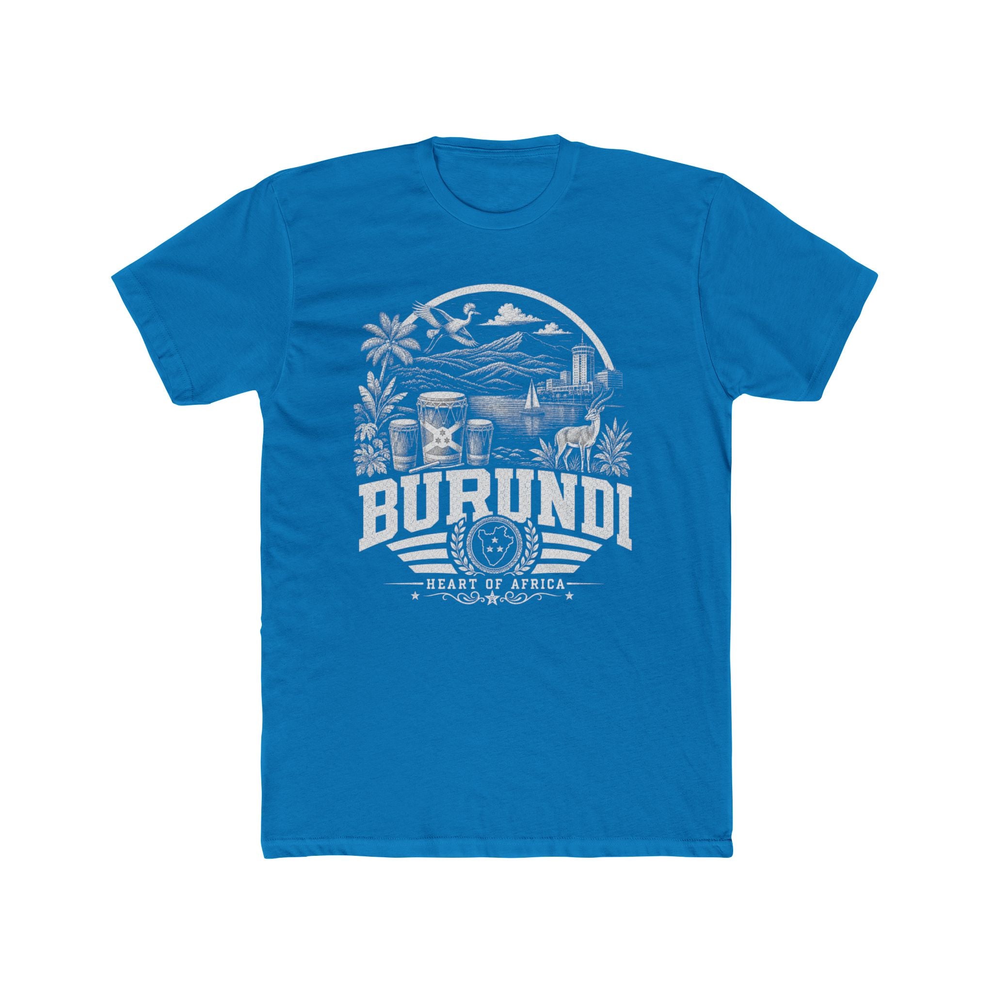 Burundi Heart of Africa Men's Tee