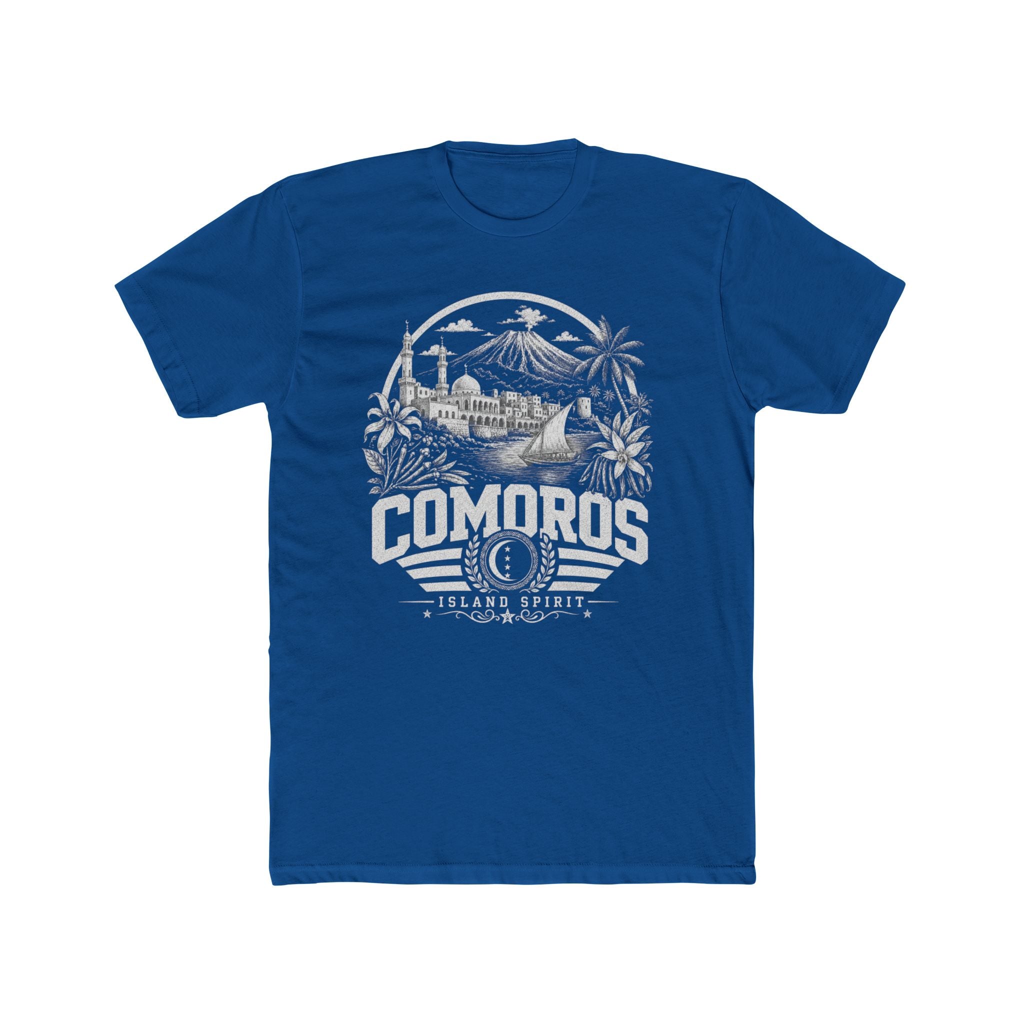 Camiseta Masculina Comoros Island Spirit