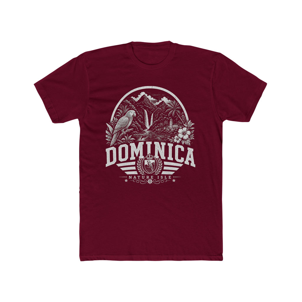 Dominica vintage landmarks men's tee — iconic landmark design | Nameshi Destinations (view 14)